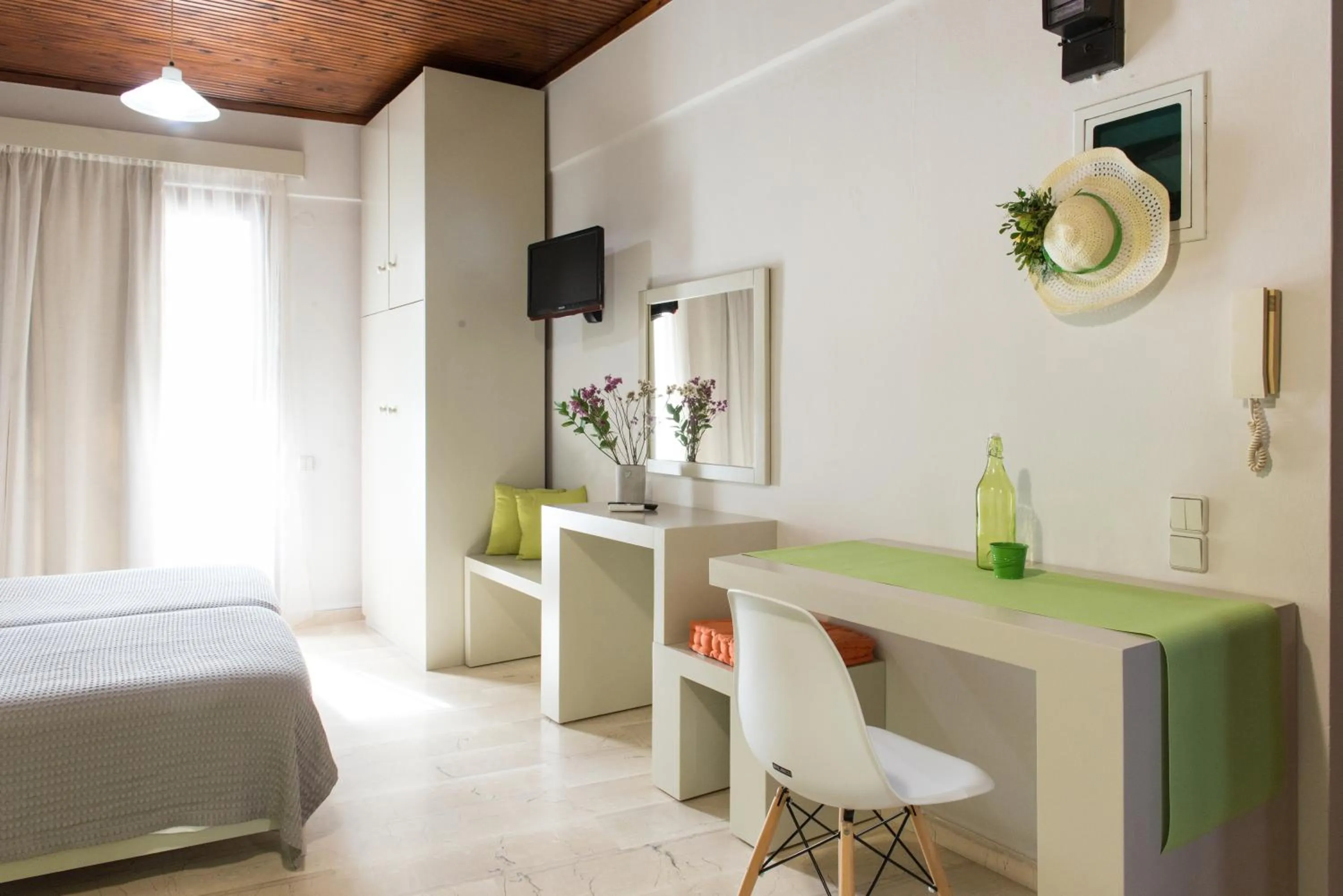 Bed in Magia Apartments