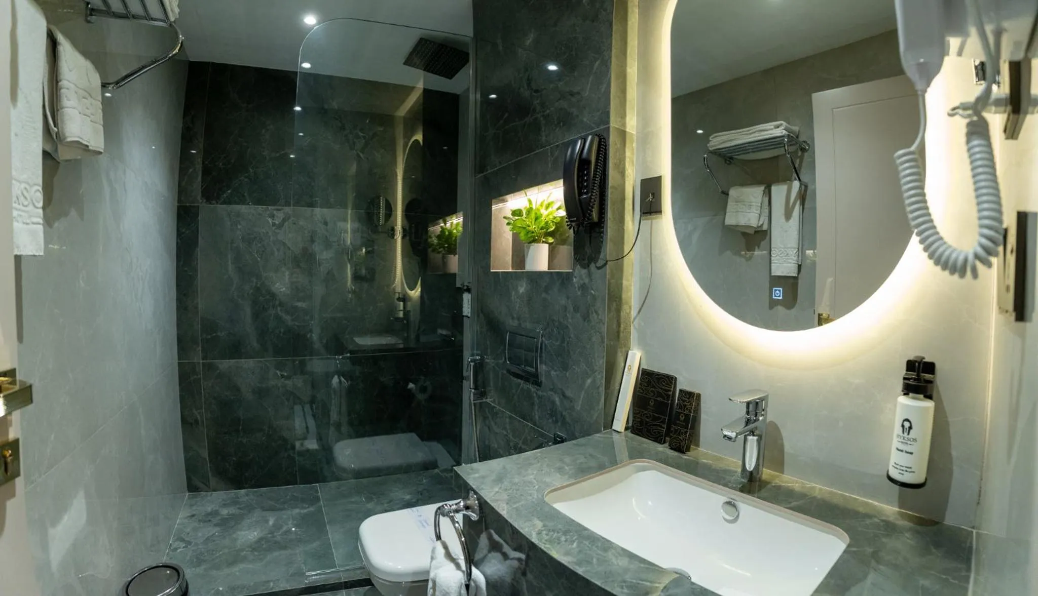 Bathroom in Hyksos Hotel