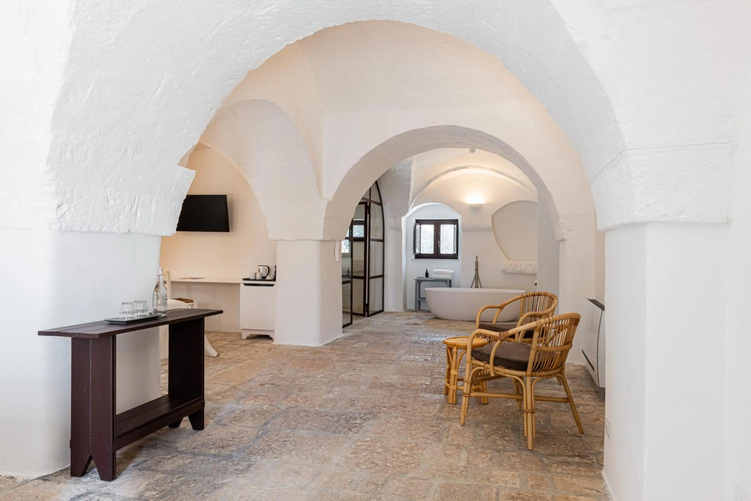 Photo of the whole room in Masseria Borgo San Marco
