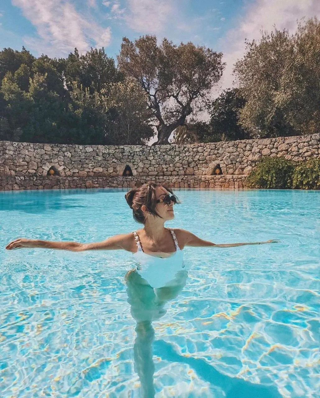 Swimming pool in Masseria Borgo San Marco