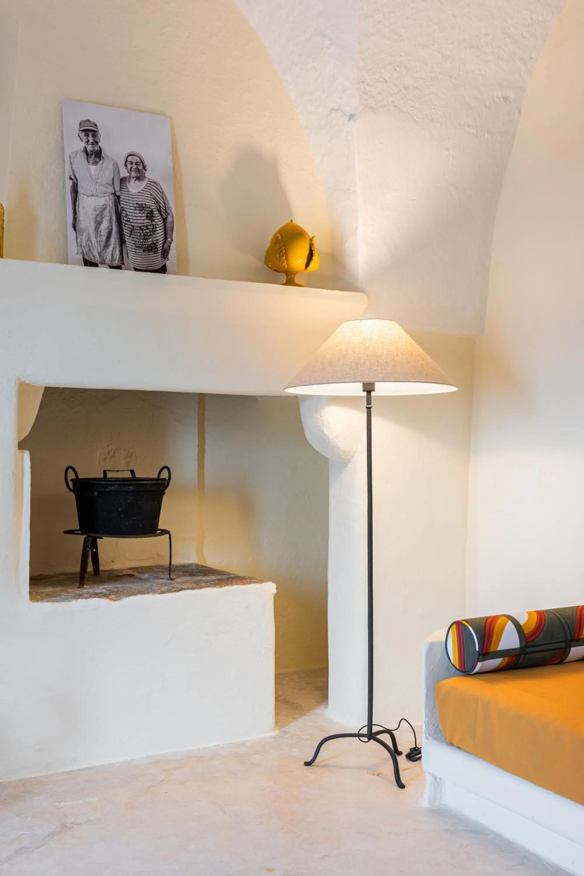 Living room in Masseria Borgo San Marco