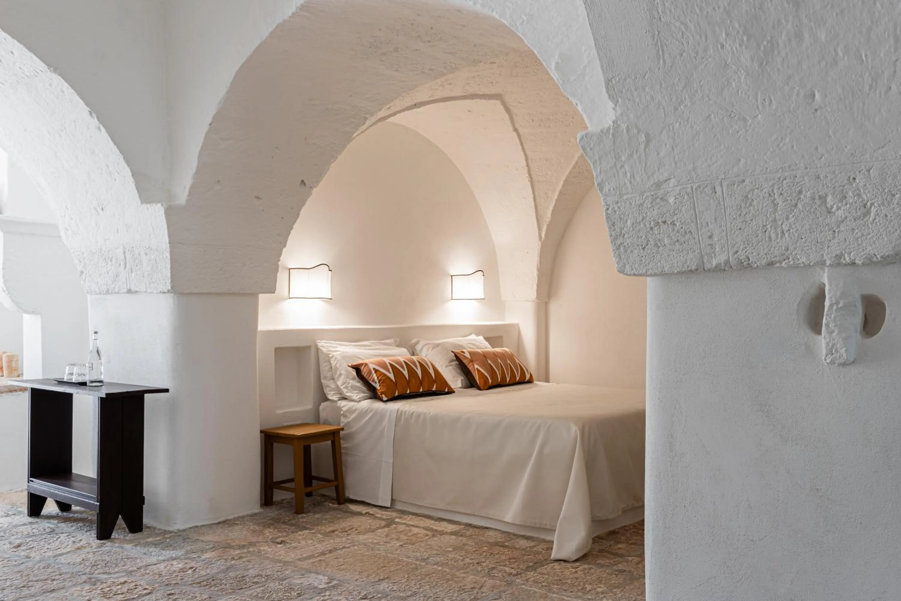 Bedroom, Bed in Masseria Borgo San Marco