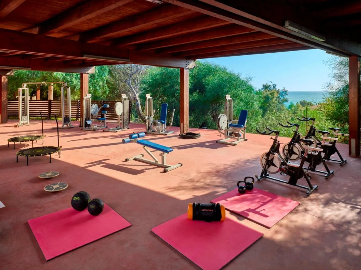 Natural landscape in Serenusa Resort