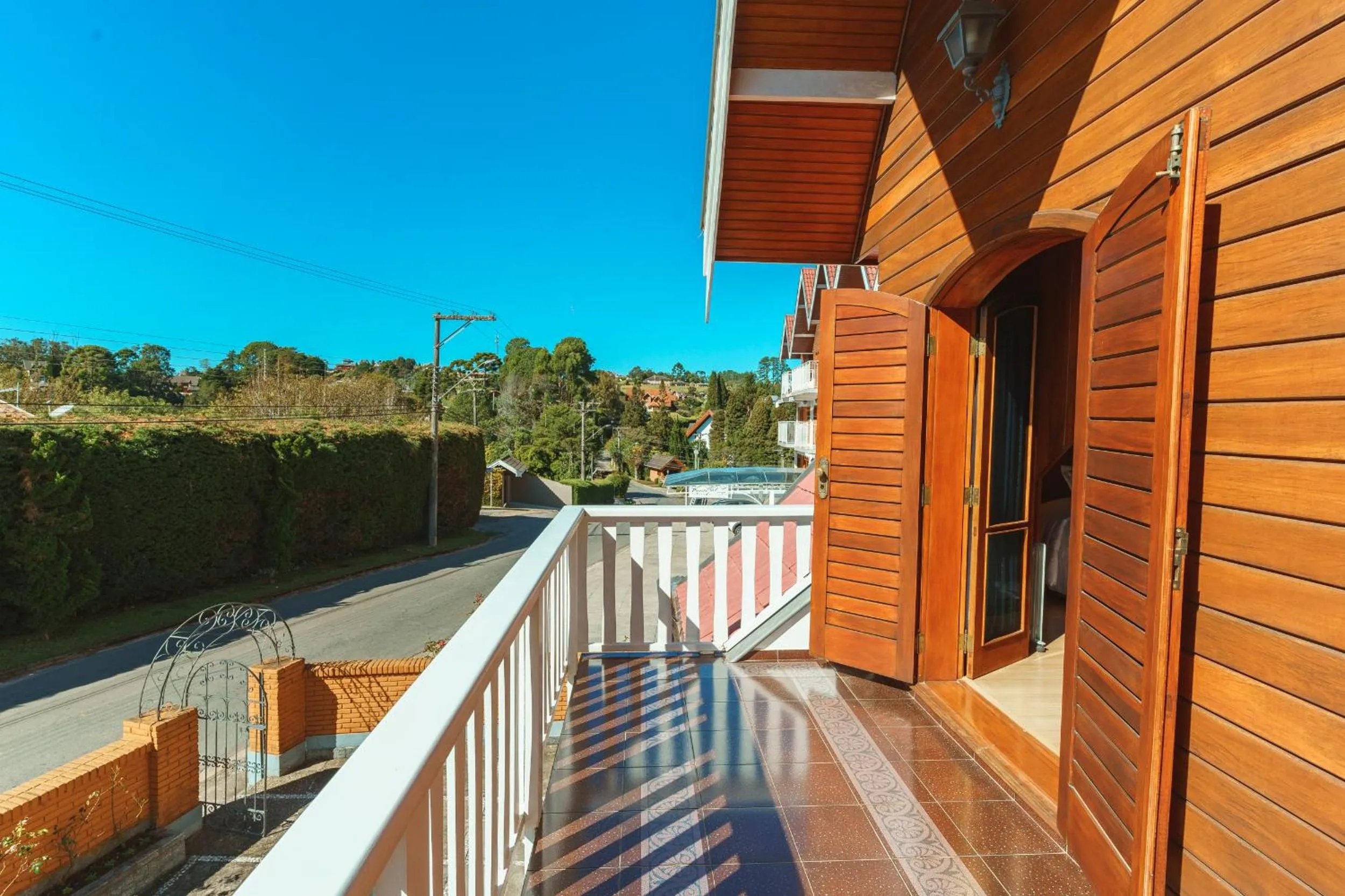 Balcony/Terrace in Pousada Recanto Almeida