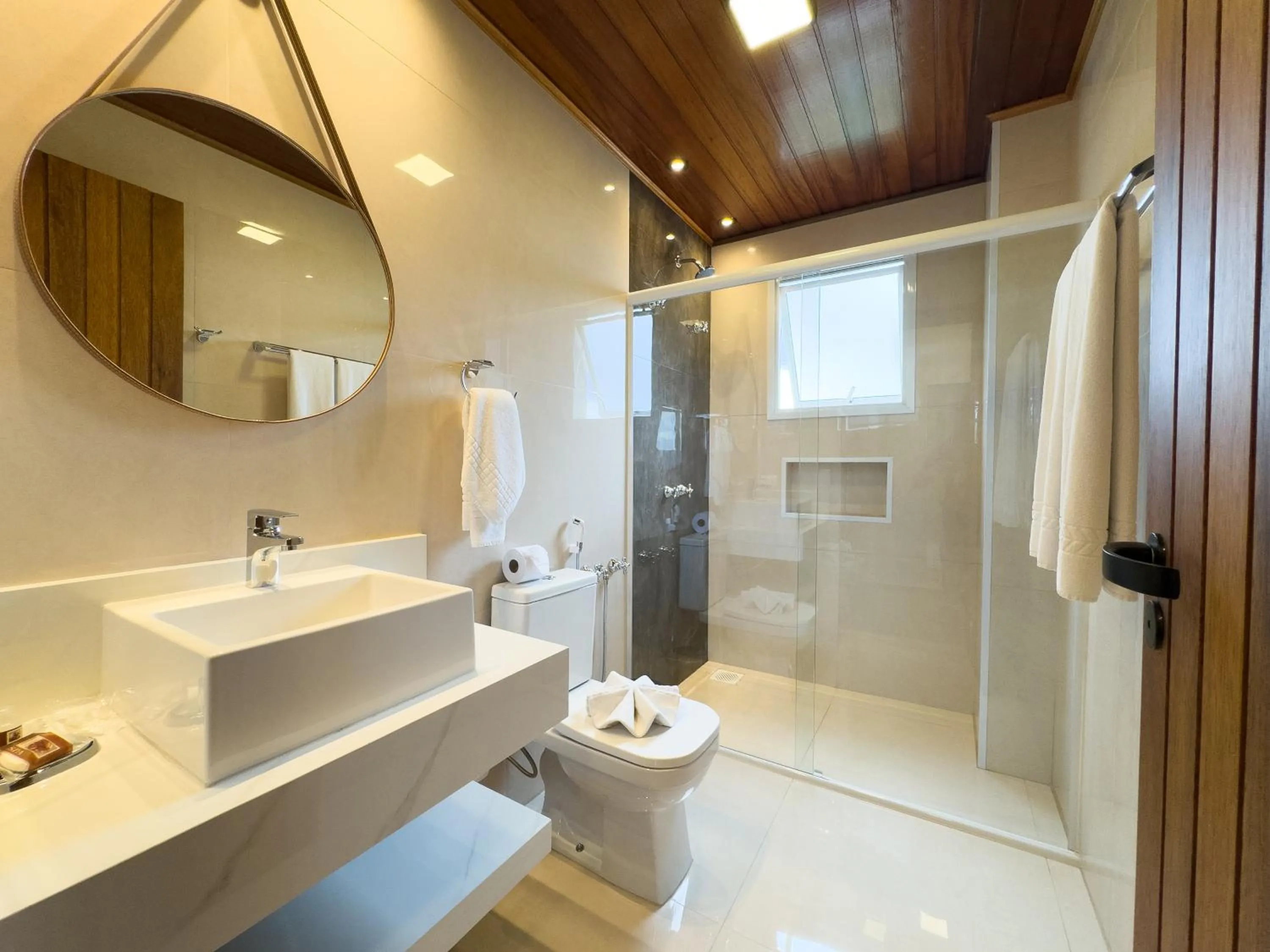 Bathroom in Pousada Recanto Almeida