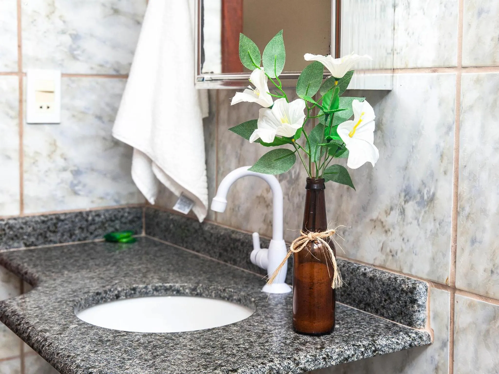 Bathroom in Pousada Recanto do Mucugê