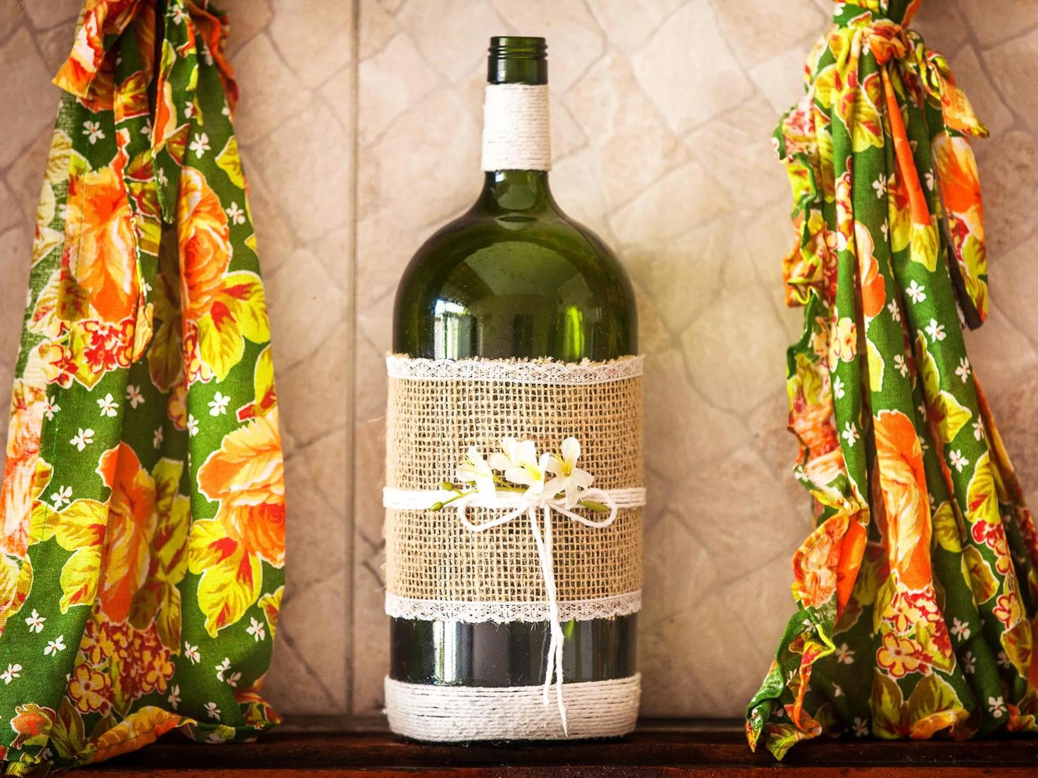 Decorative detail in Pousada Recanto do Mucugê