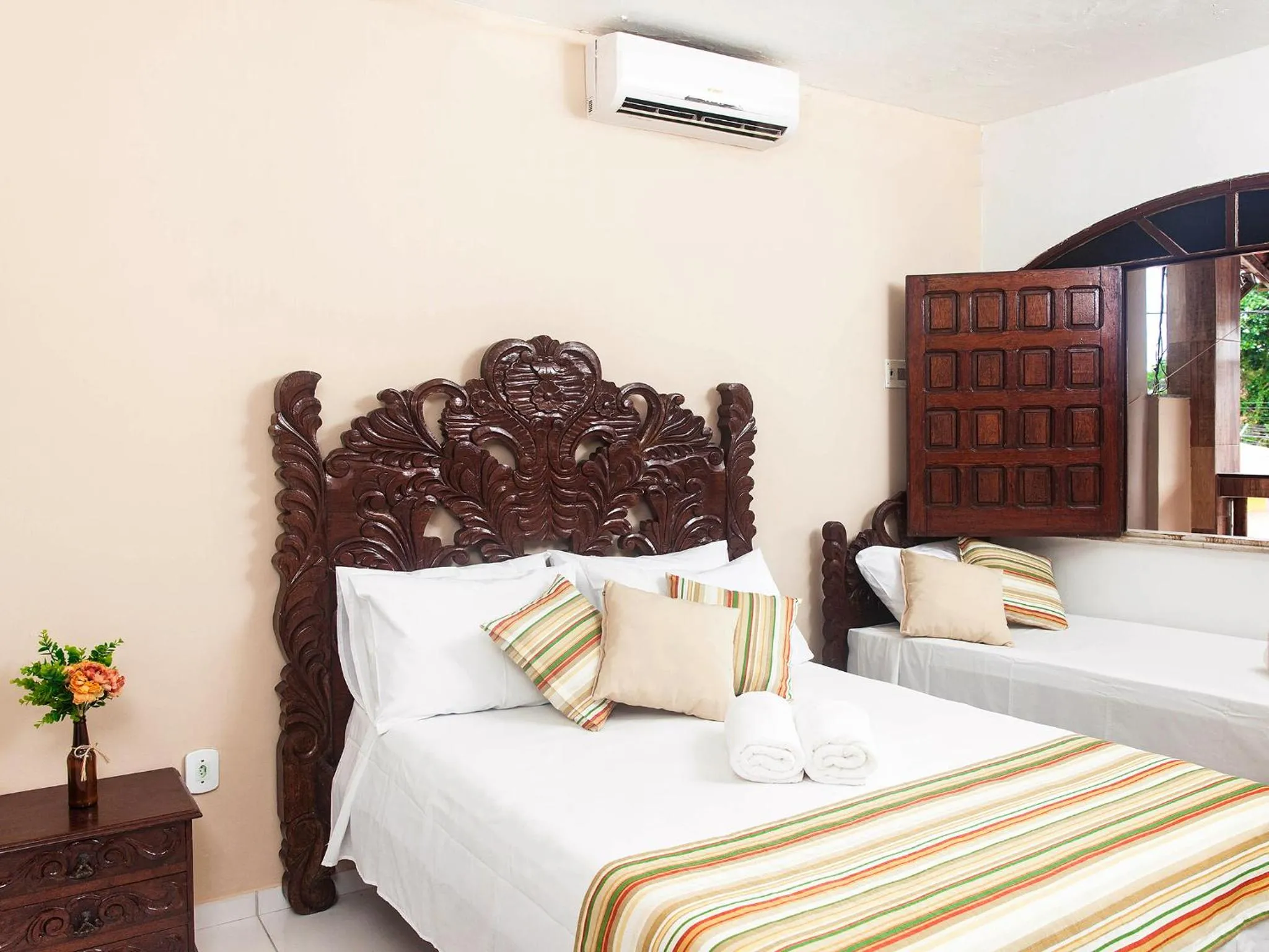 Bedroom, Bed in Pousada Recanto do Mucugê