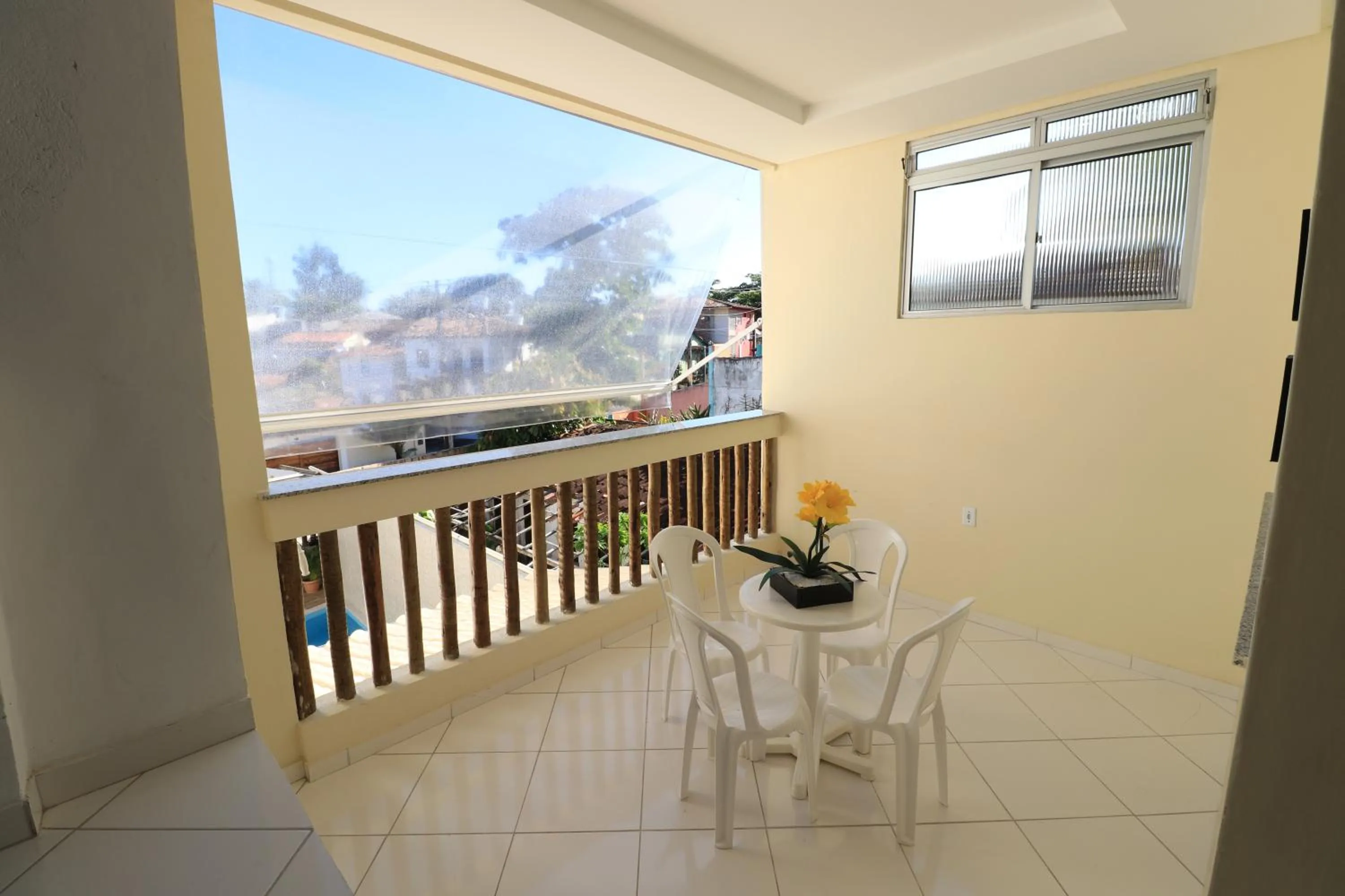 Balcony/Terrace in Pousada Recanto do Mucugê