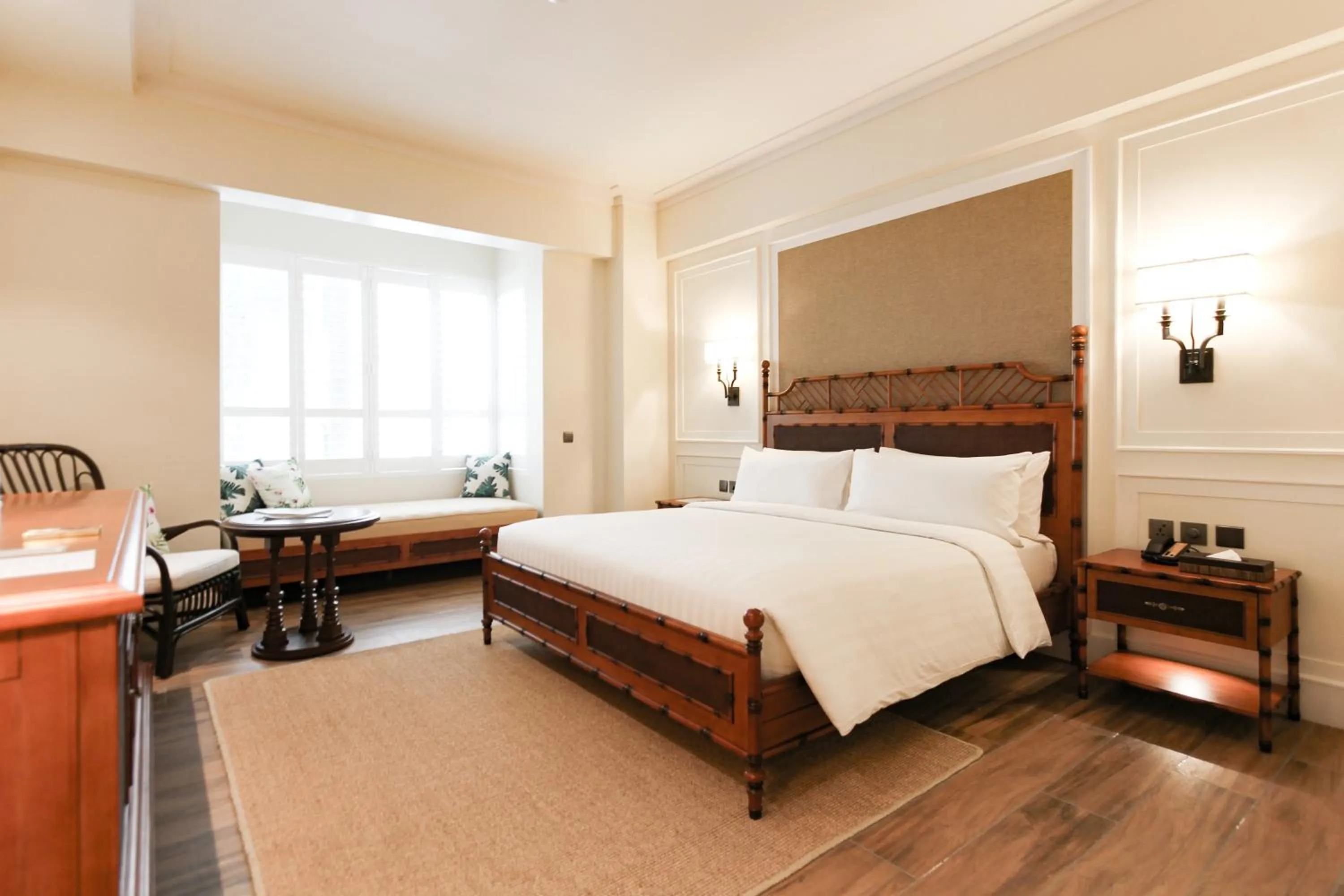 Decorative detail, Bed in Feliz Hotel Boracay