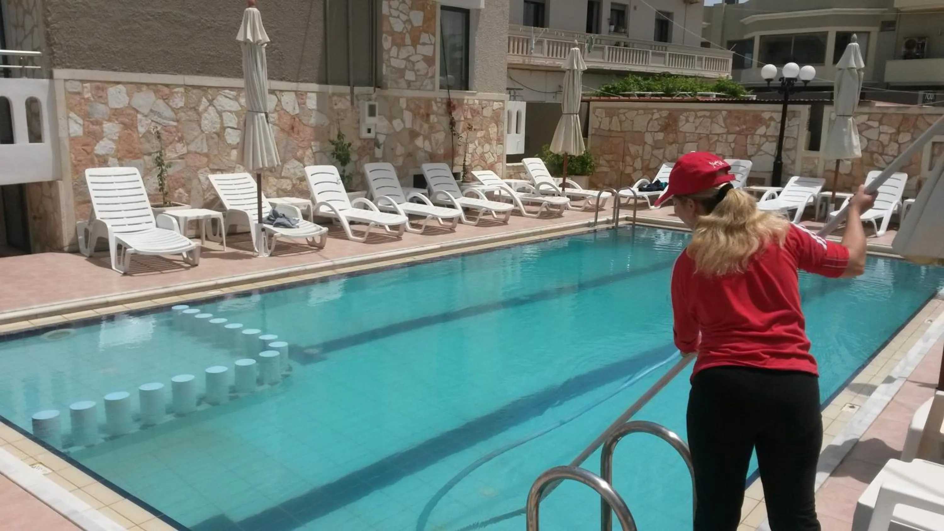 Swimming pool in Mandy Suites