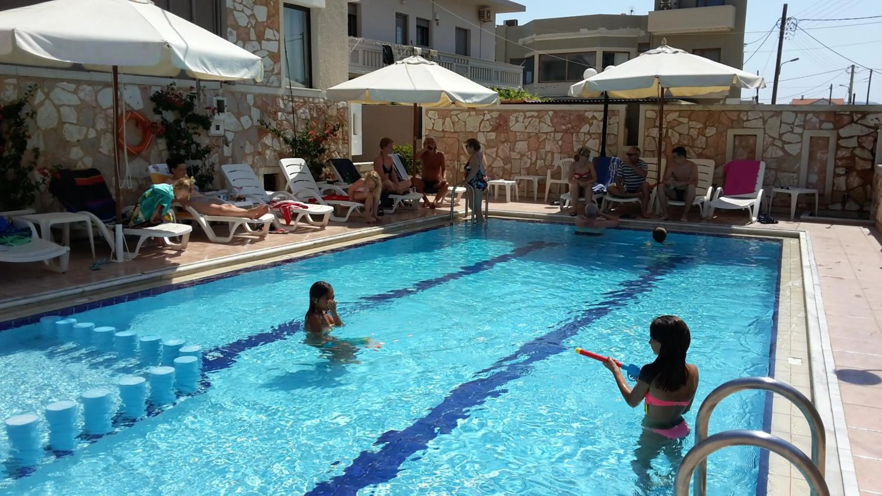 Swimming pool in Mandy Suites