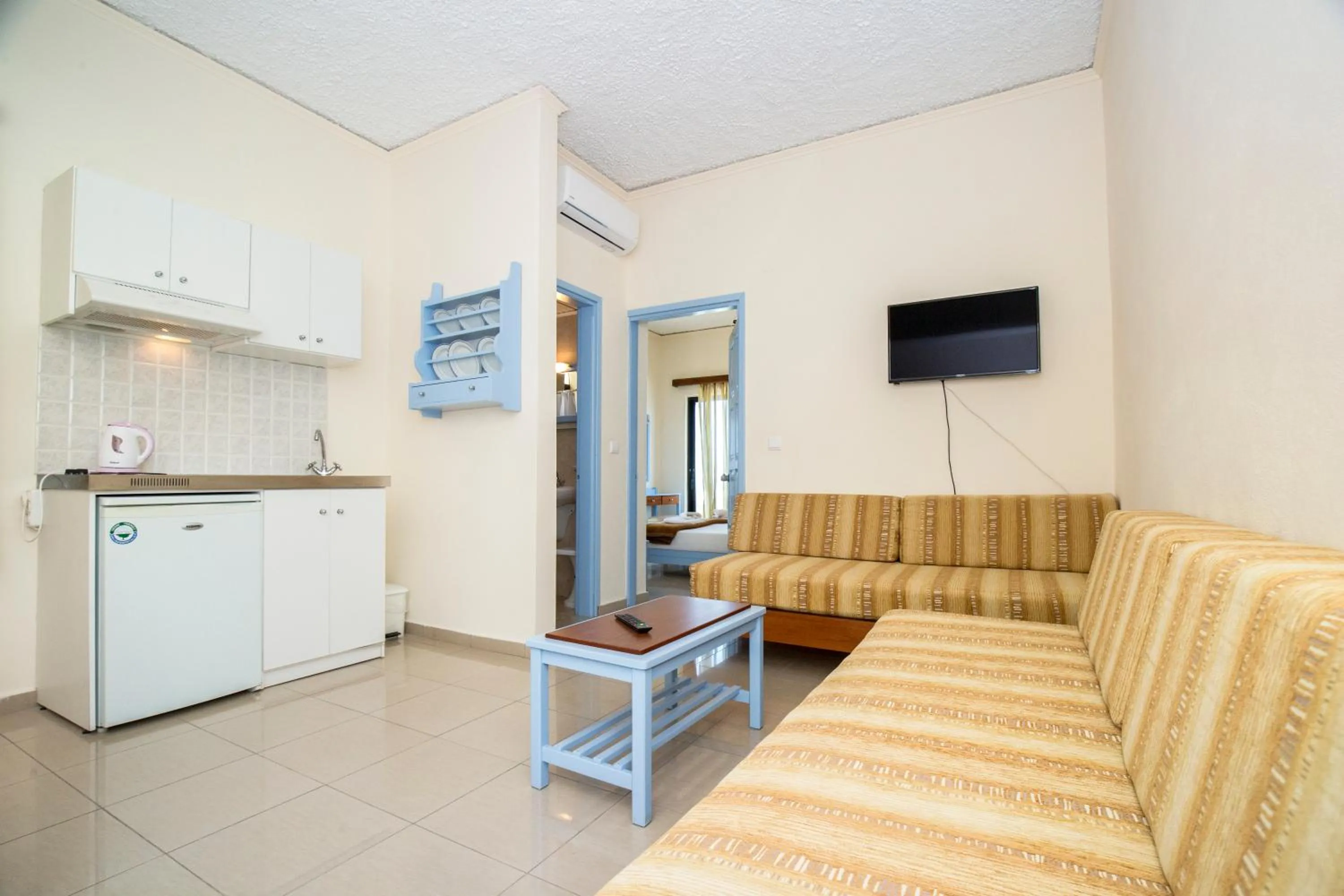 Living room in Mandy Suites