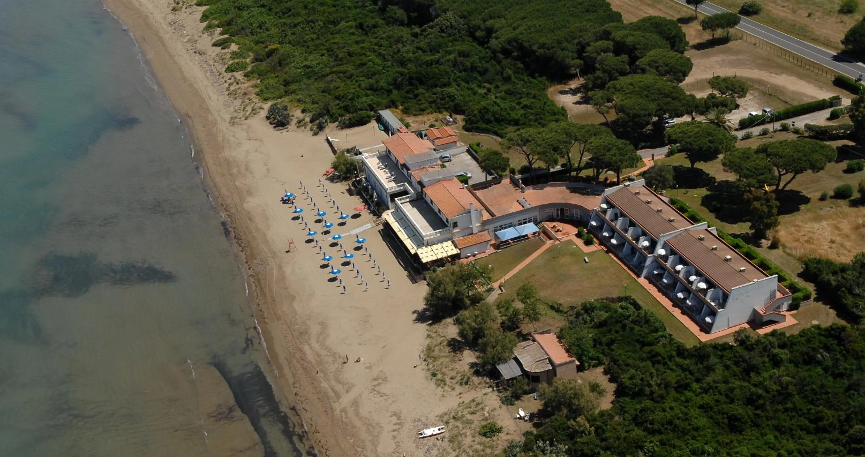 Bird's eye view in Il Lido