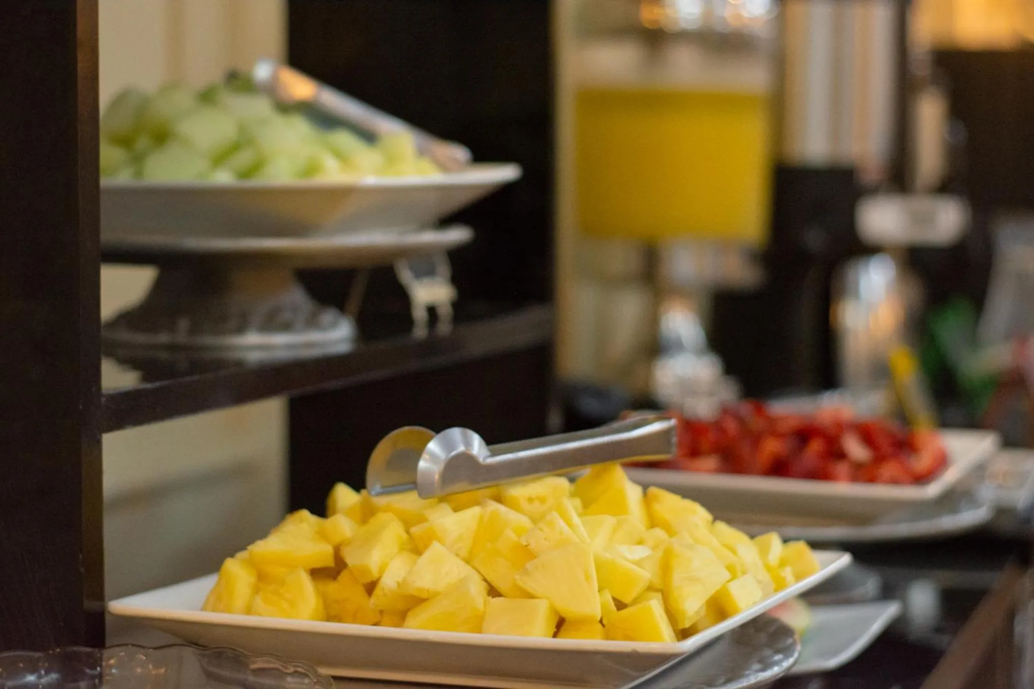 Buffet breakfast in Hotel Frontera Clásico