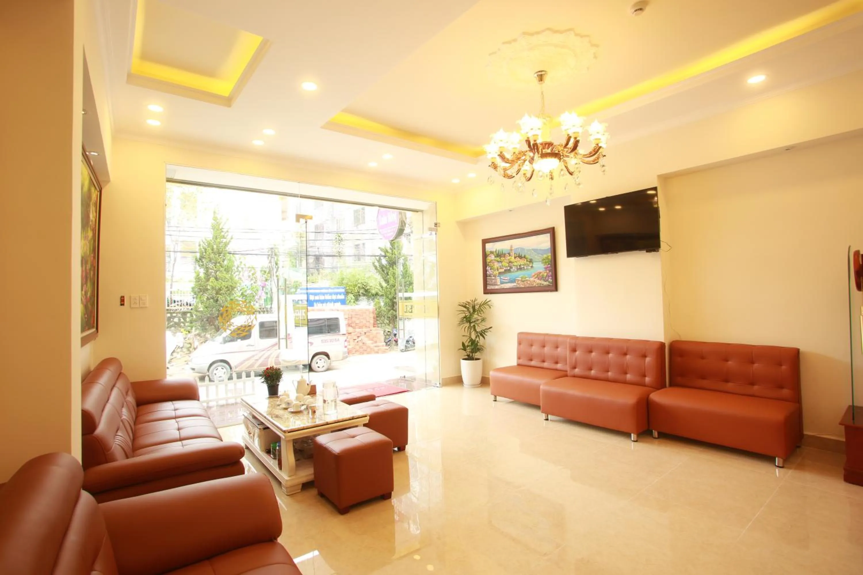 Lobby or reception in Dalat Venus Hotel