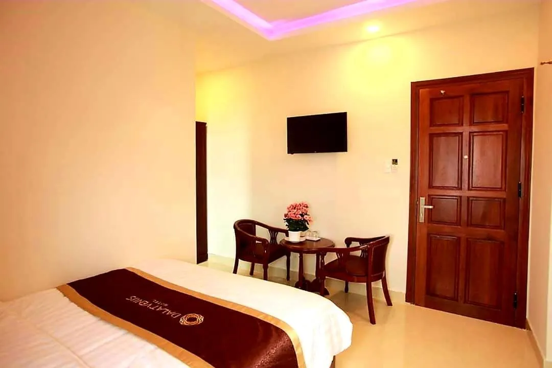 Bed in Dalat Venus Hotel