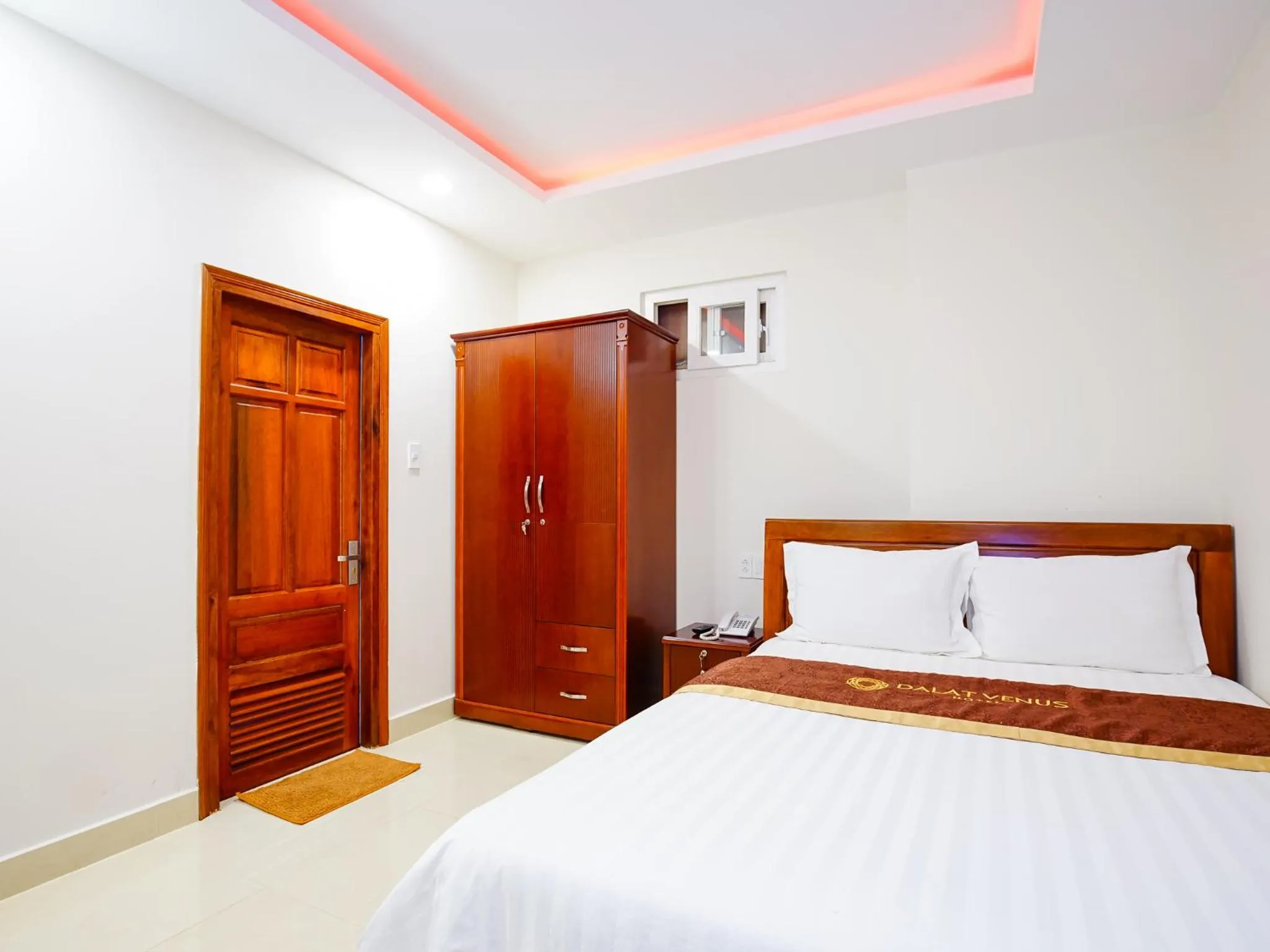 Bed in Dalat Venus Hotel