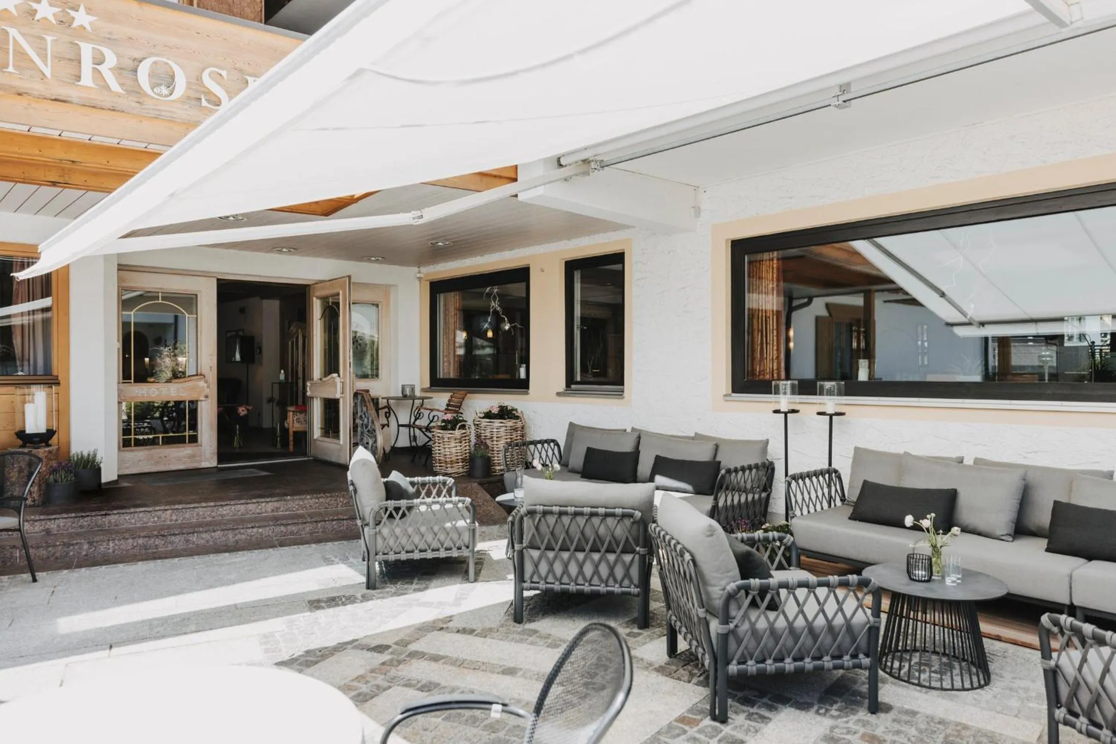 Balcony/Terrace in Hotel Alpenrose