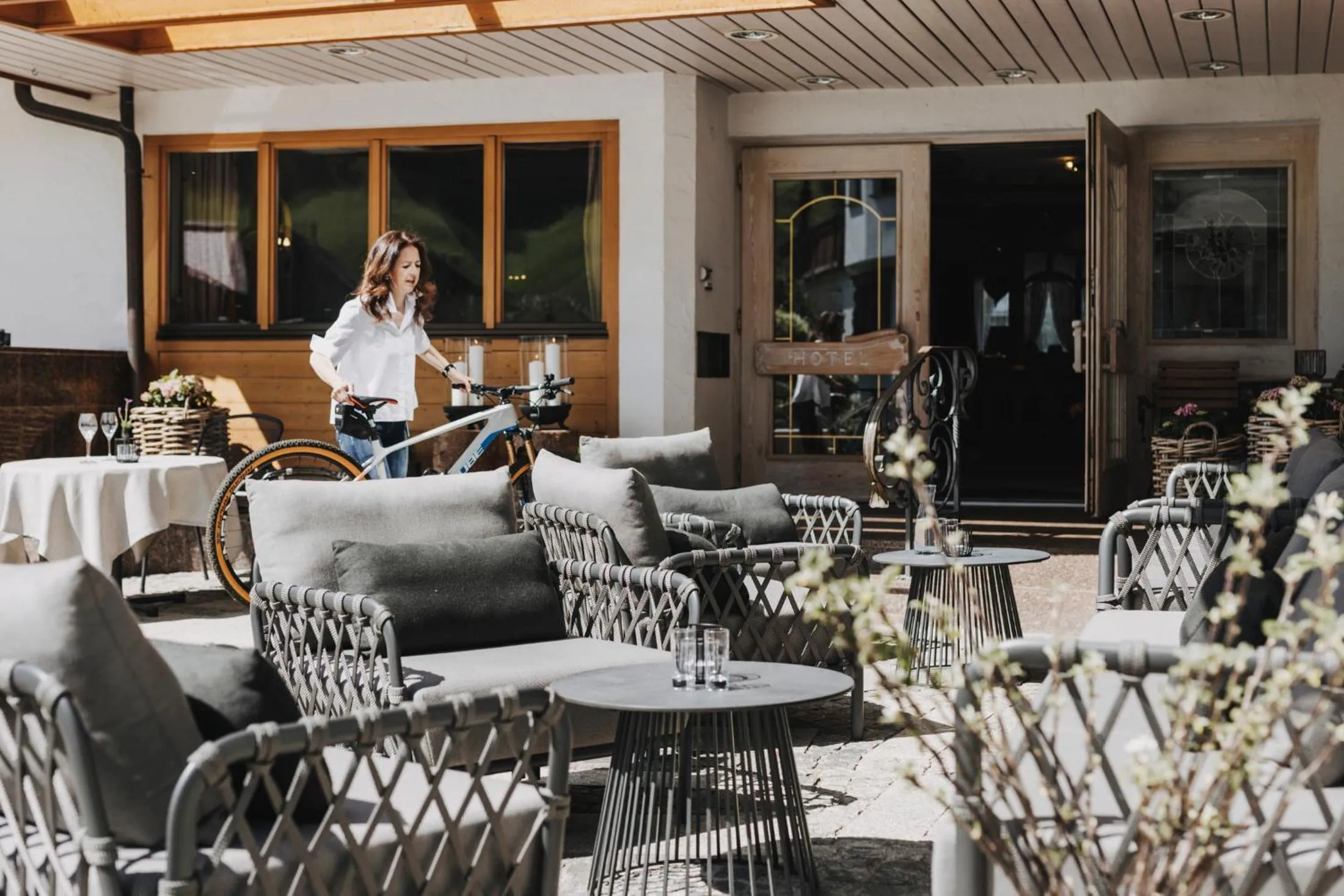 Property building in Hotel Alpenrose