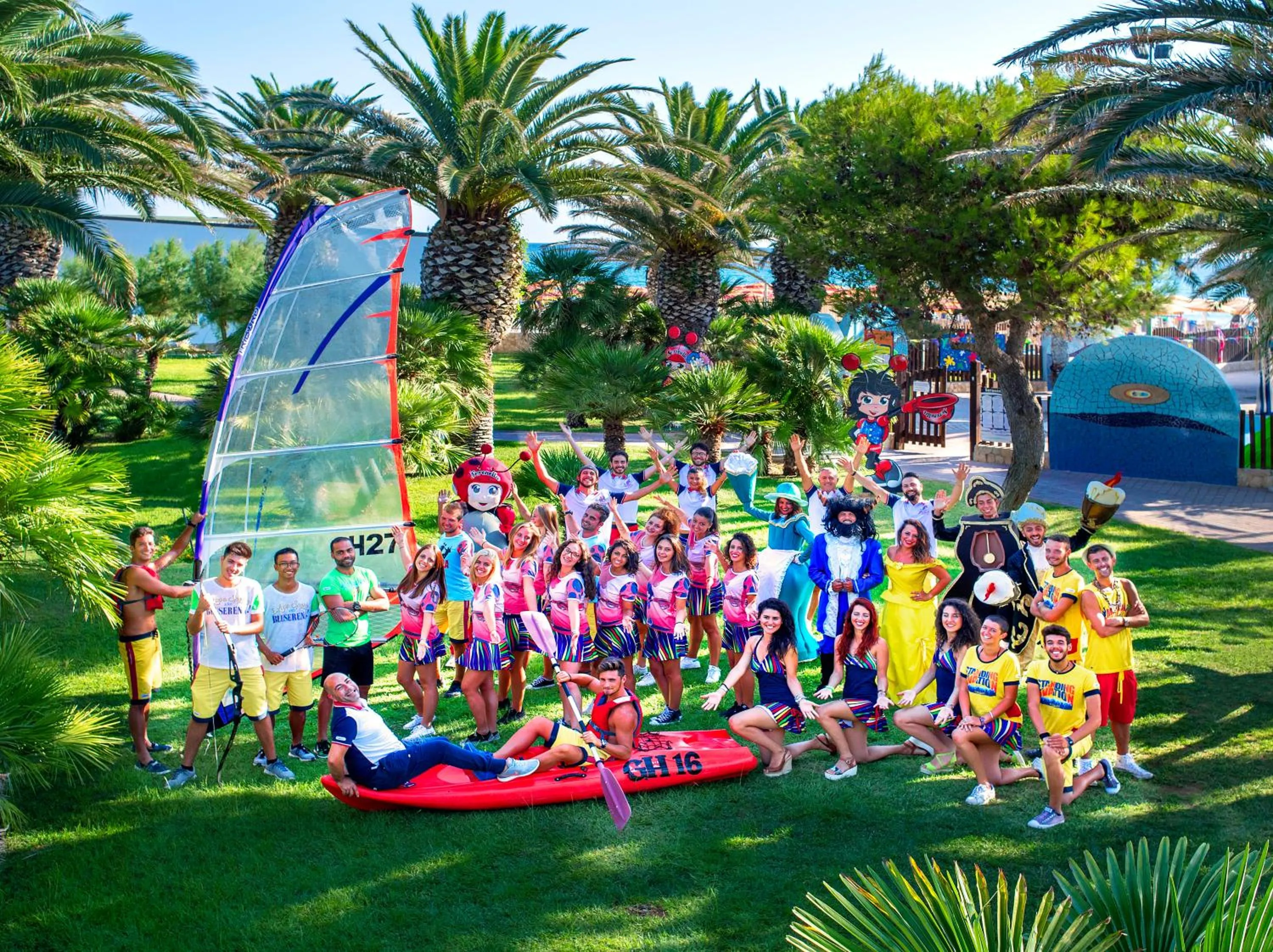 People in GranSerena Hotel