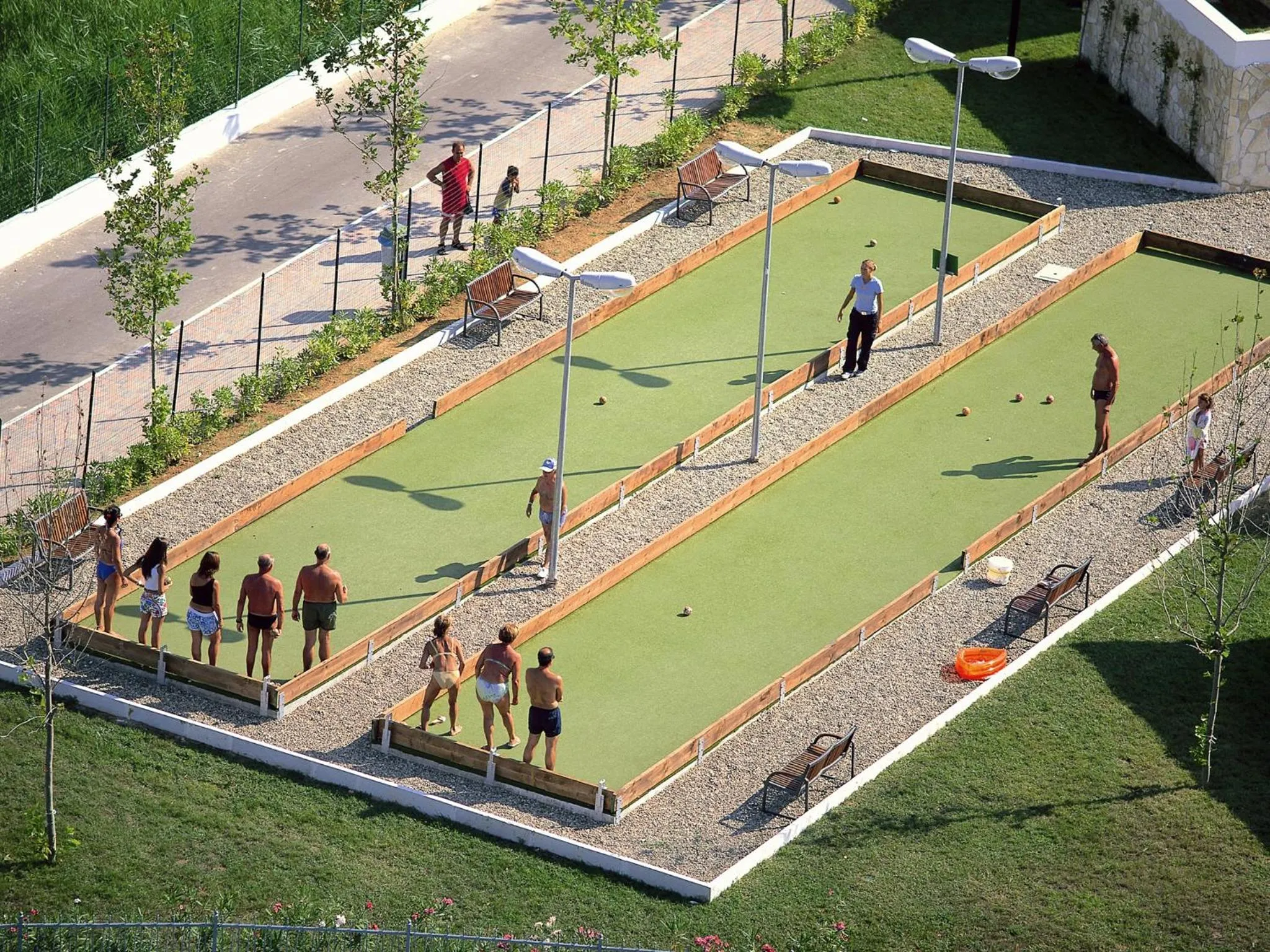 Bird's eye view in GranSerena Hotel