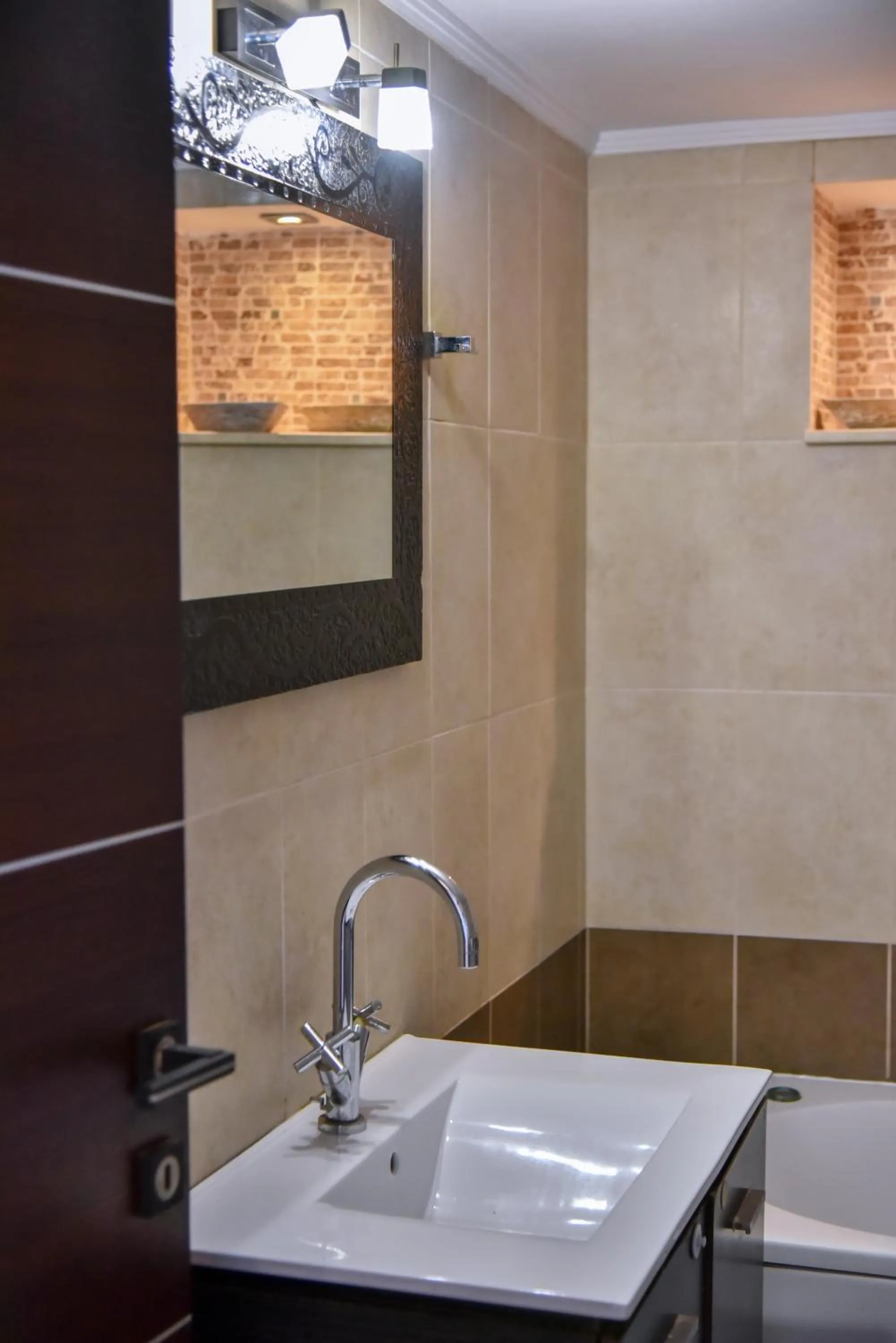 Bathroom in Iraklis Apartments