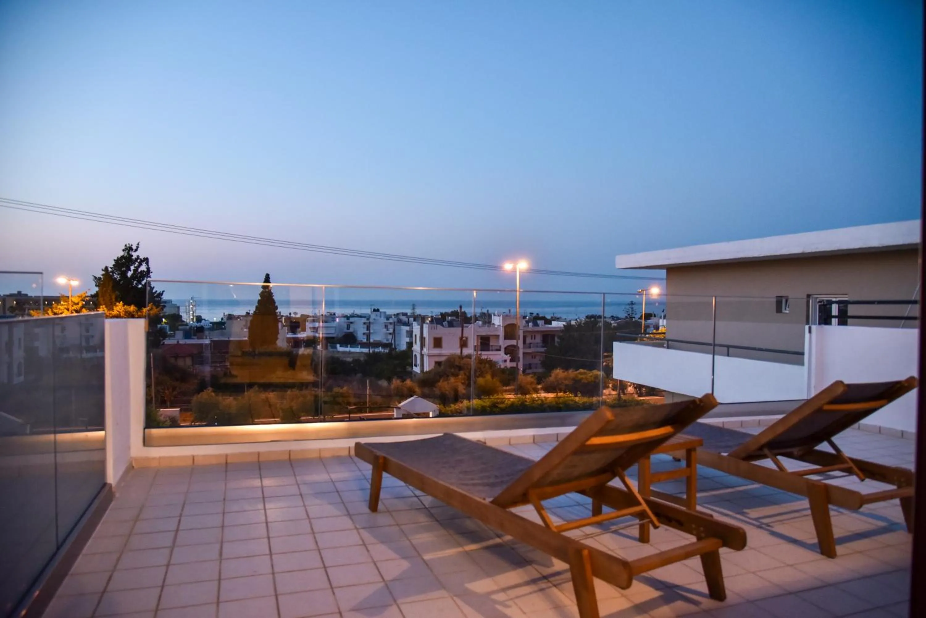 Balcony/Terrace in Iraklis Apartments