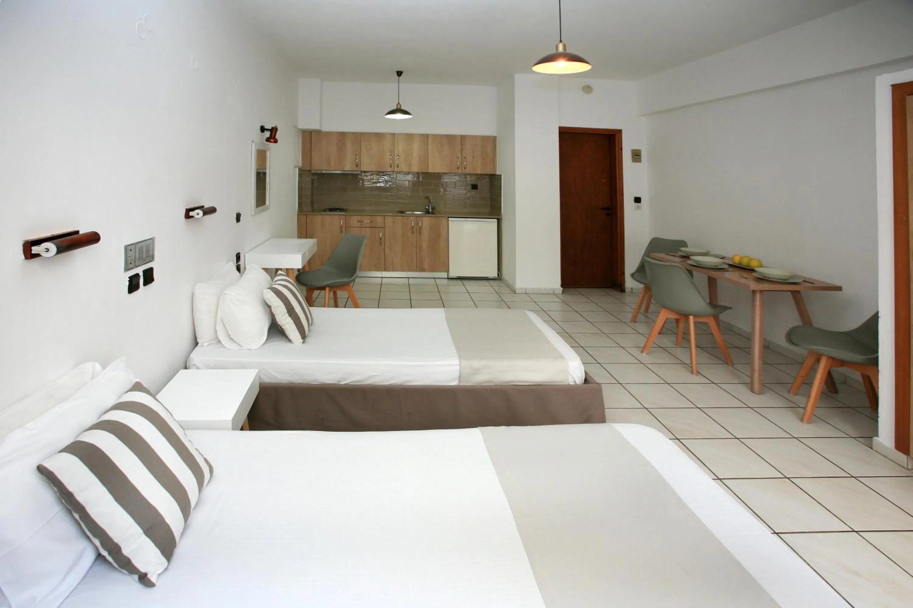 Bedroom, Bed in Iraklis Apartments