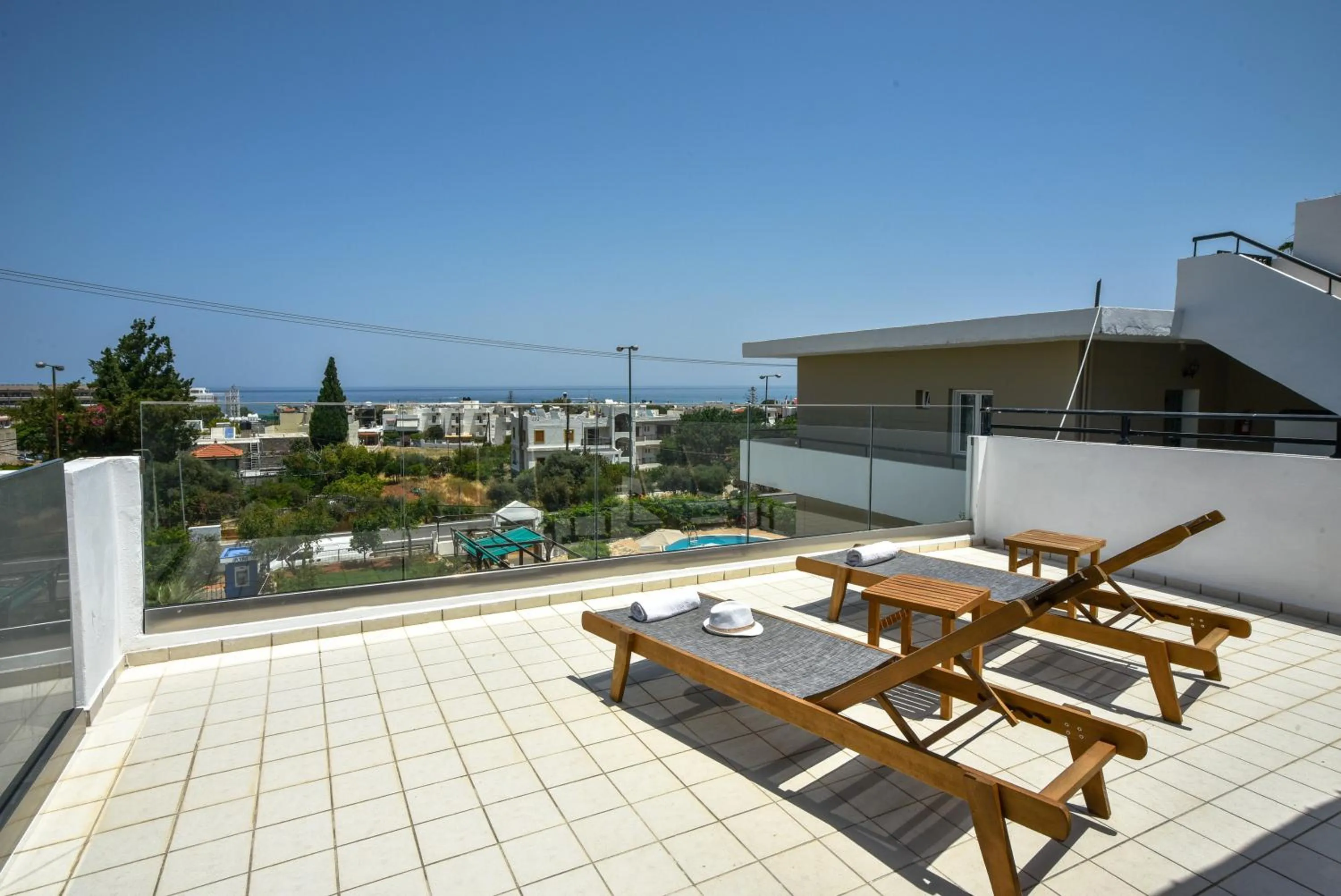 Balcony/Terrace in Iraklis Apartments