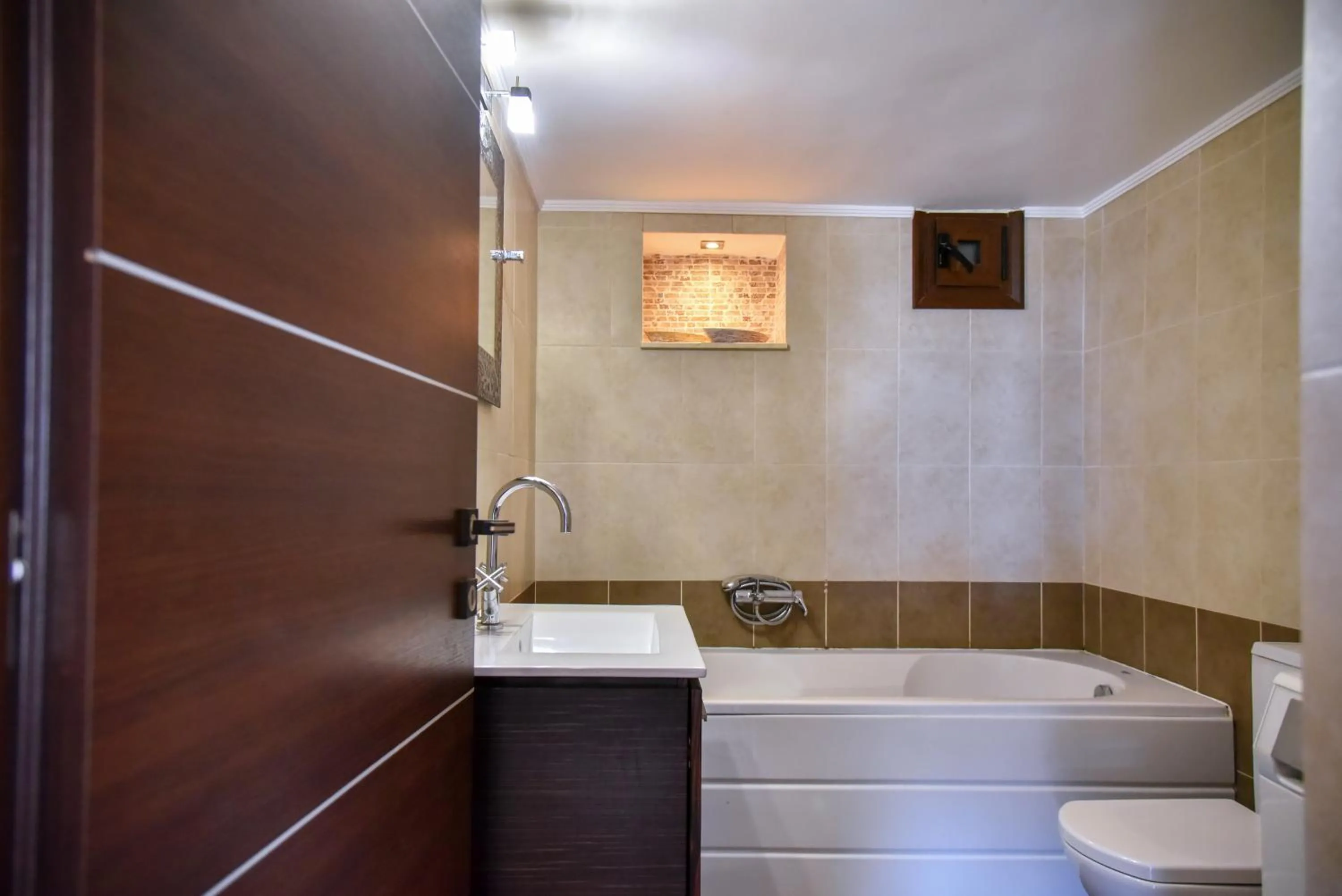 Bathroom in Iraklis Apartments