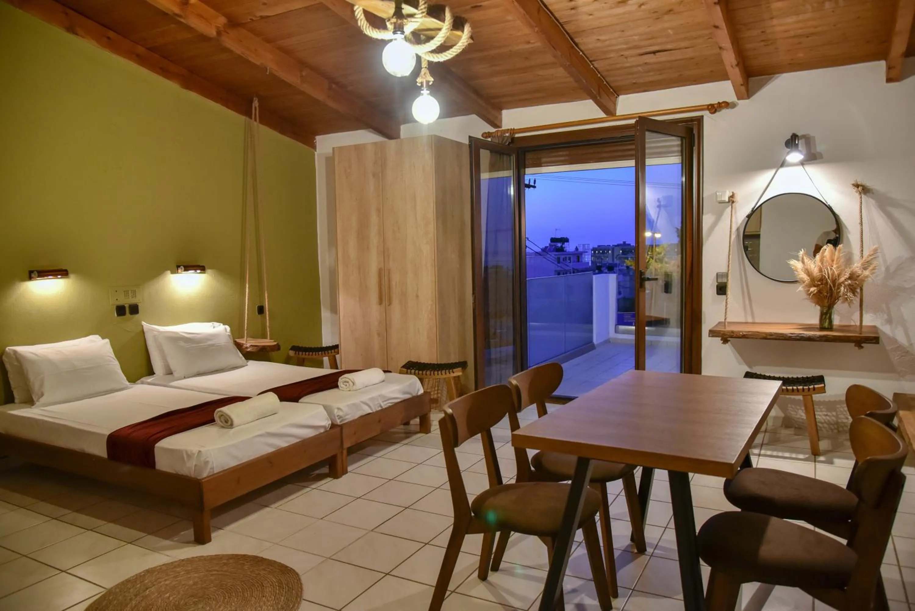 Bedroom, Bed in Iraklis Apartments