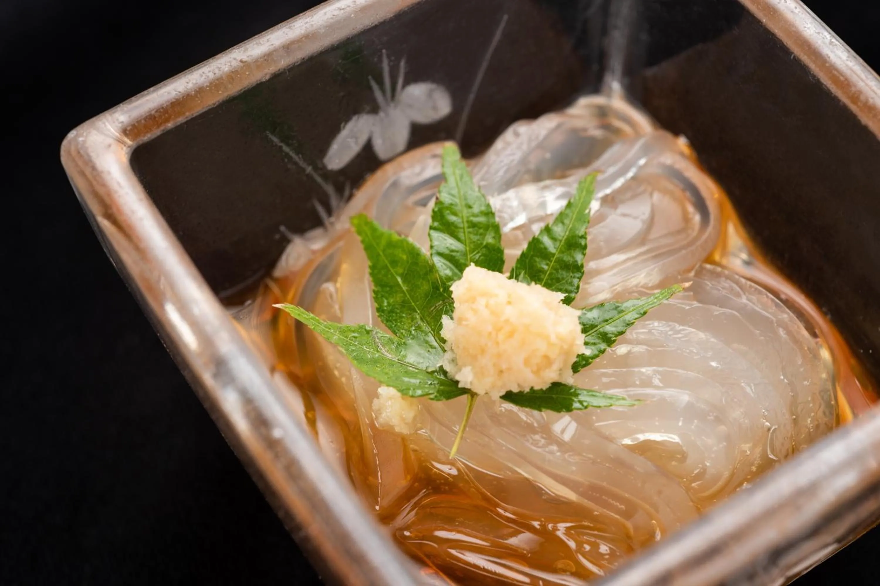 Food close-up in Kadokyu Ryokan