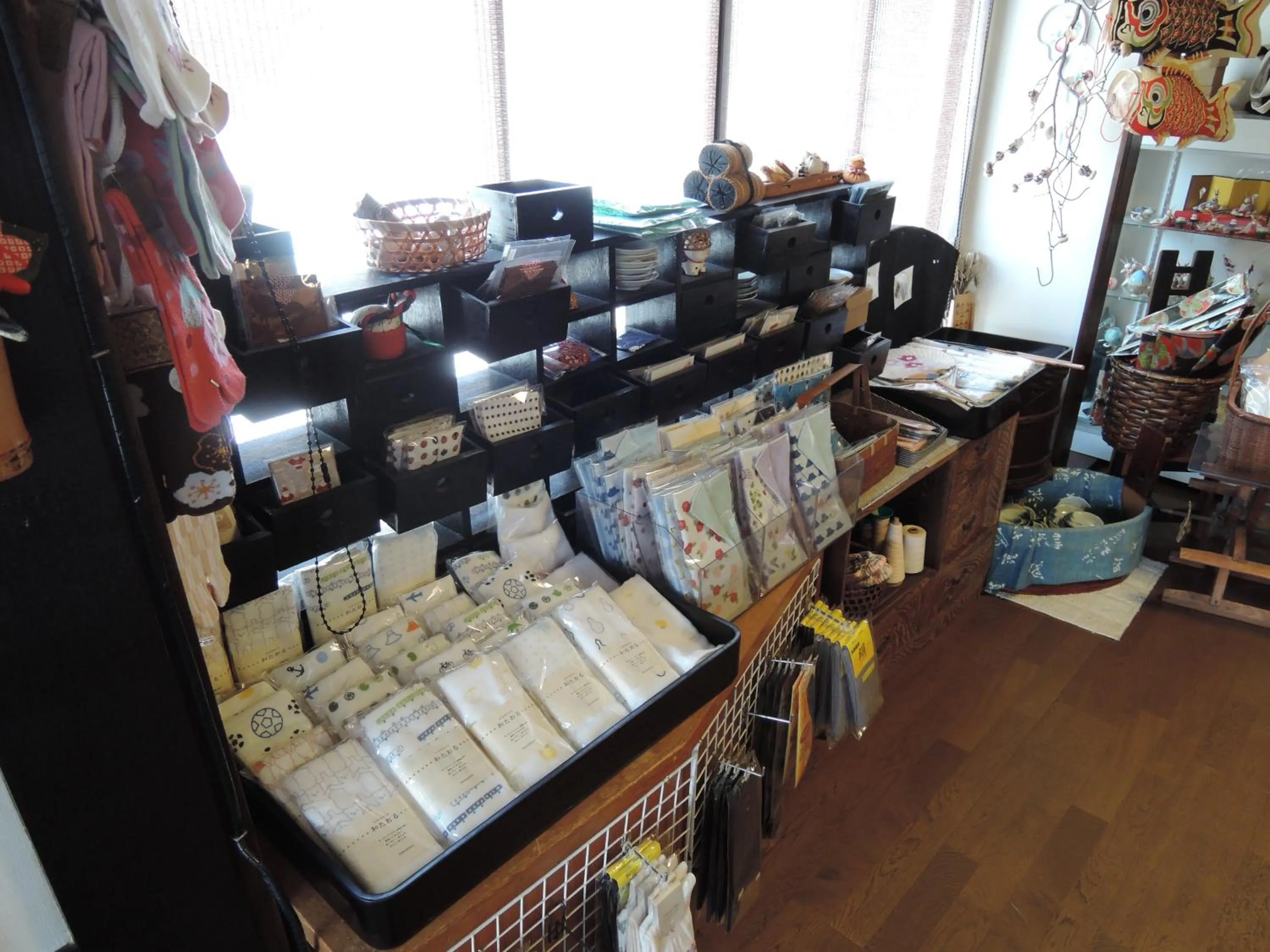 On-site shops in Kadokyu Ryokan