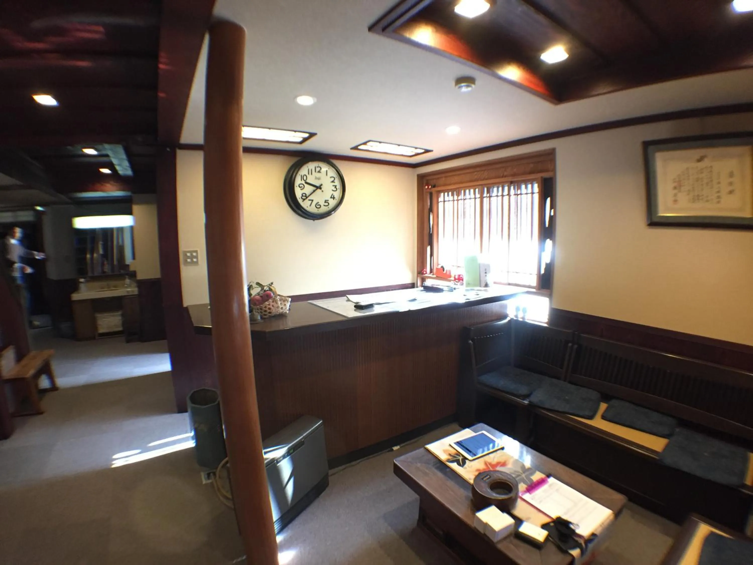 Lobby or reception in Kadokyu Ryokan