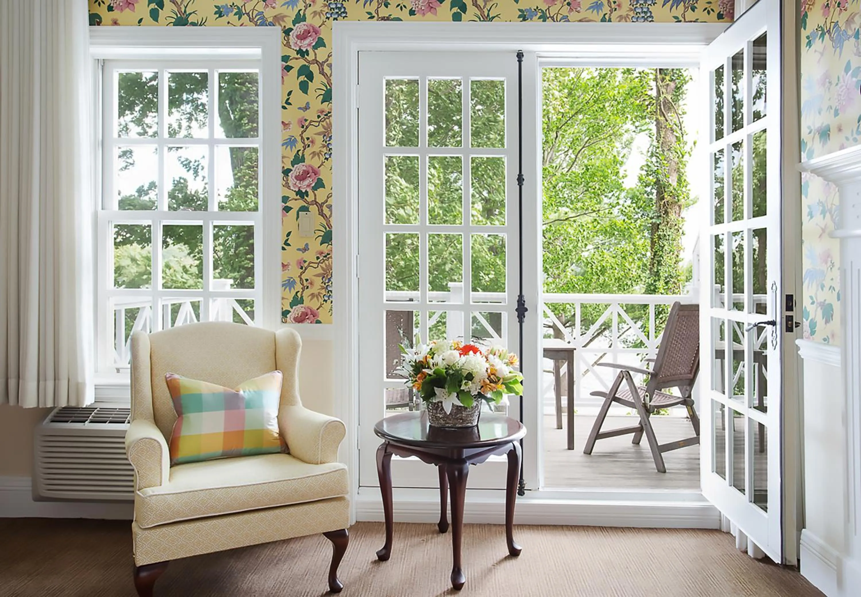 View (from property/room) in Manoir Hovey, Relais & Châteaux