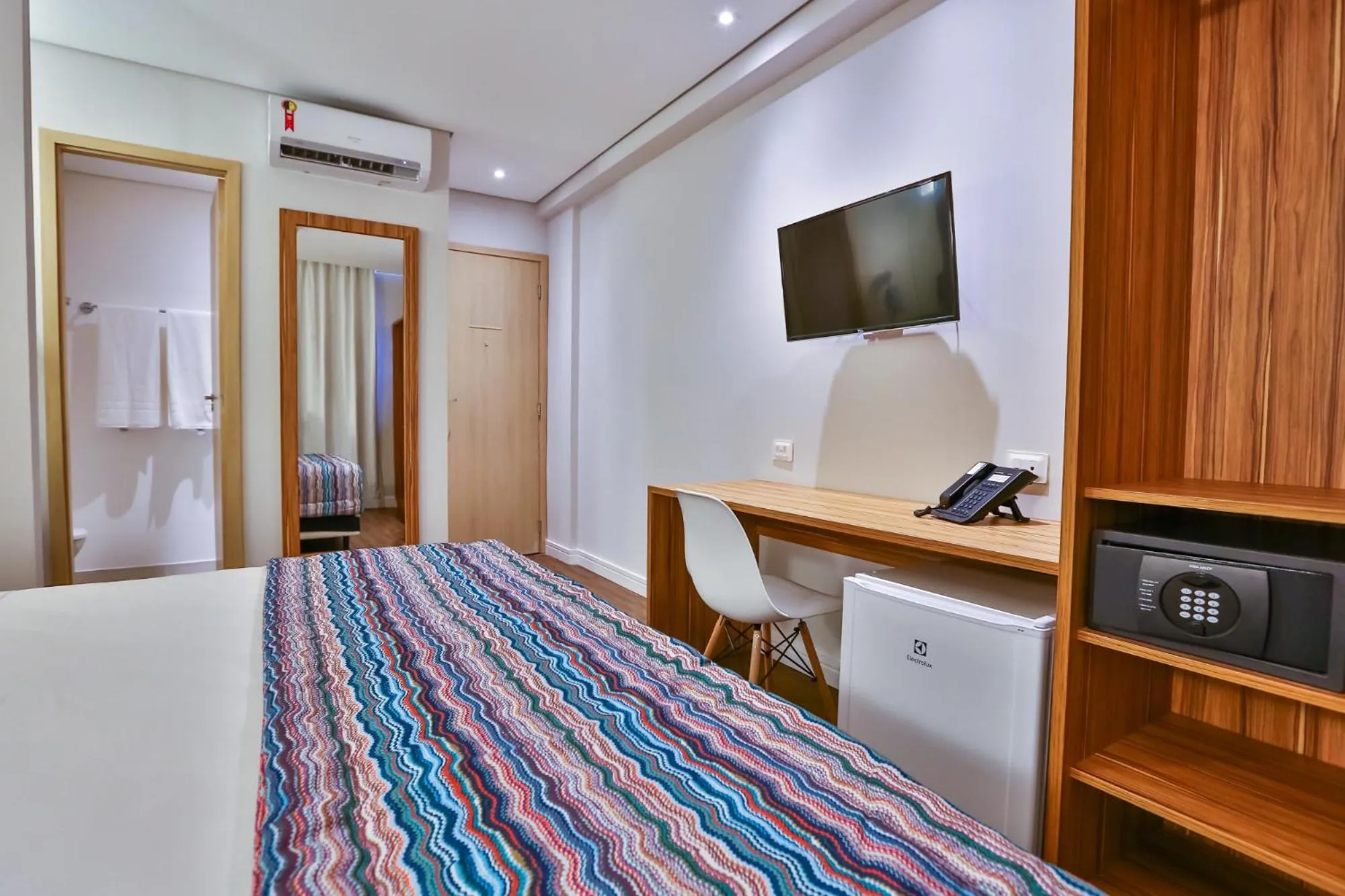 Bed in Maringá Airport Hotel