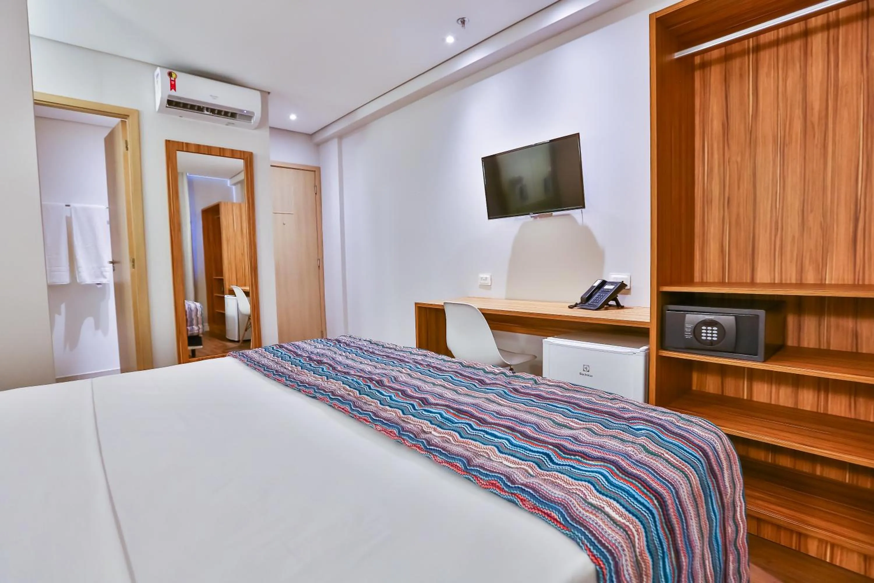 Bed in Maringá Airport Hotel