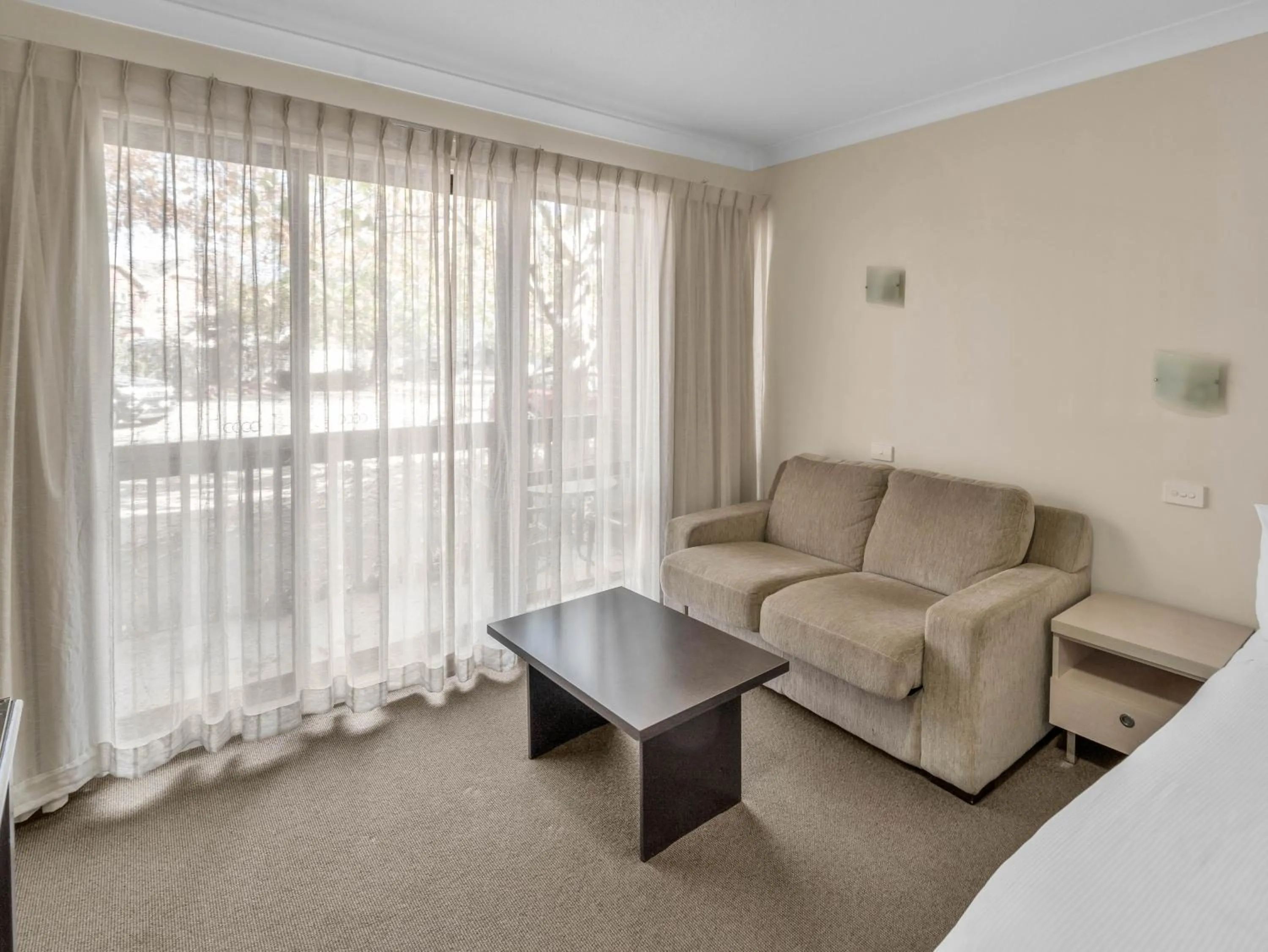 Balcony/Terrace in Tall Trees Ainslie Motel