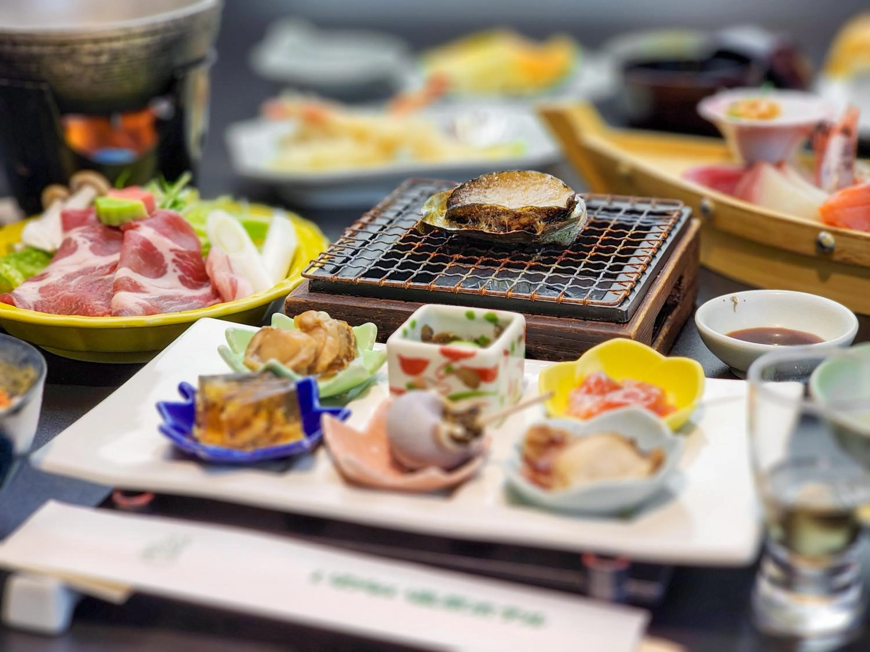 Dinner in Iwanai Kogen Hotel