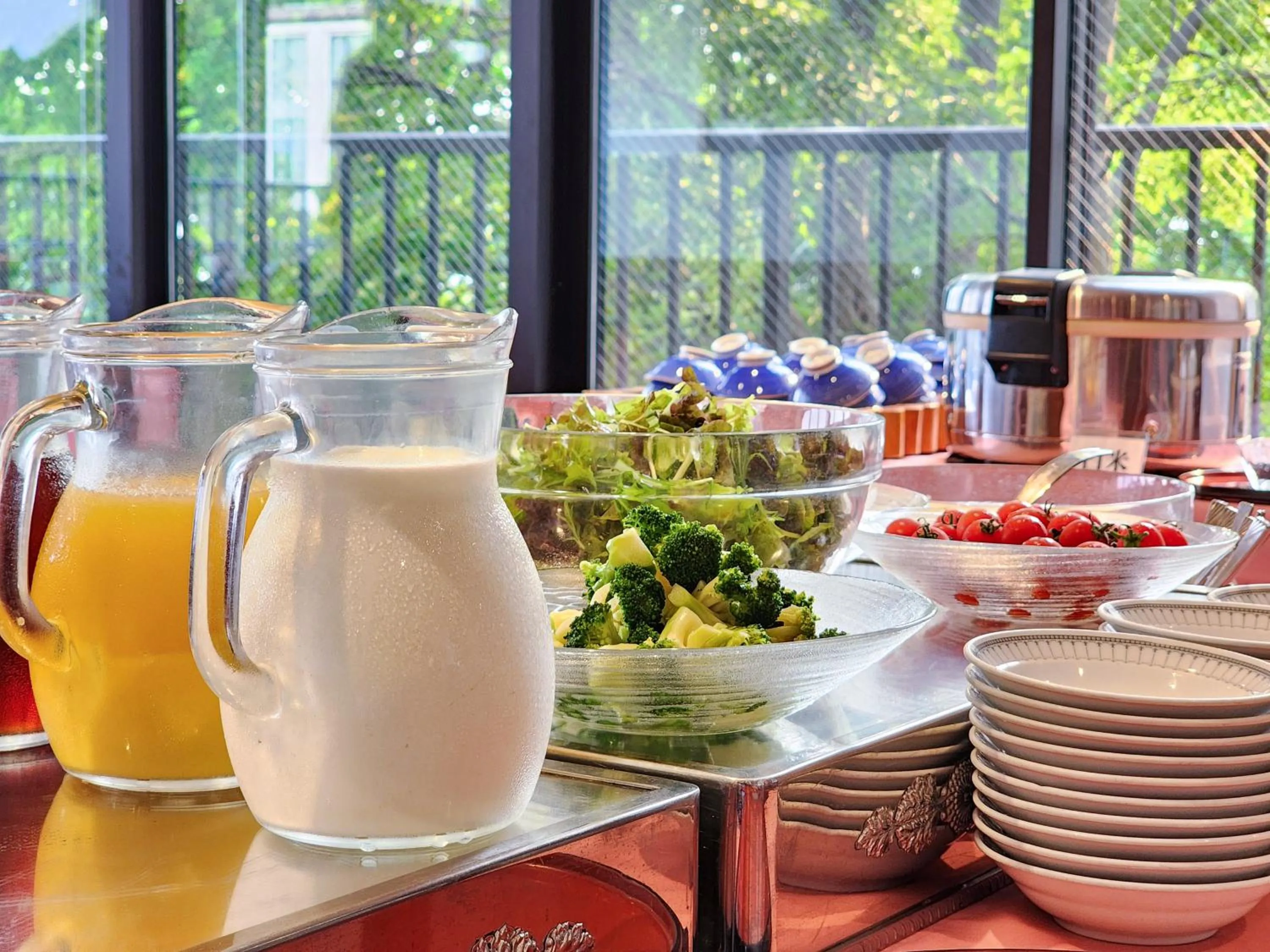 Breakfast in Iwanai Kogen Hotel