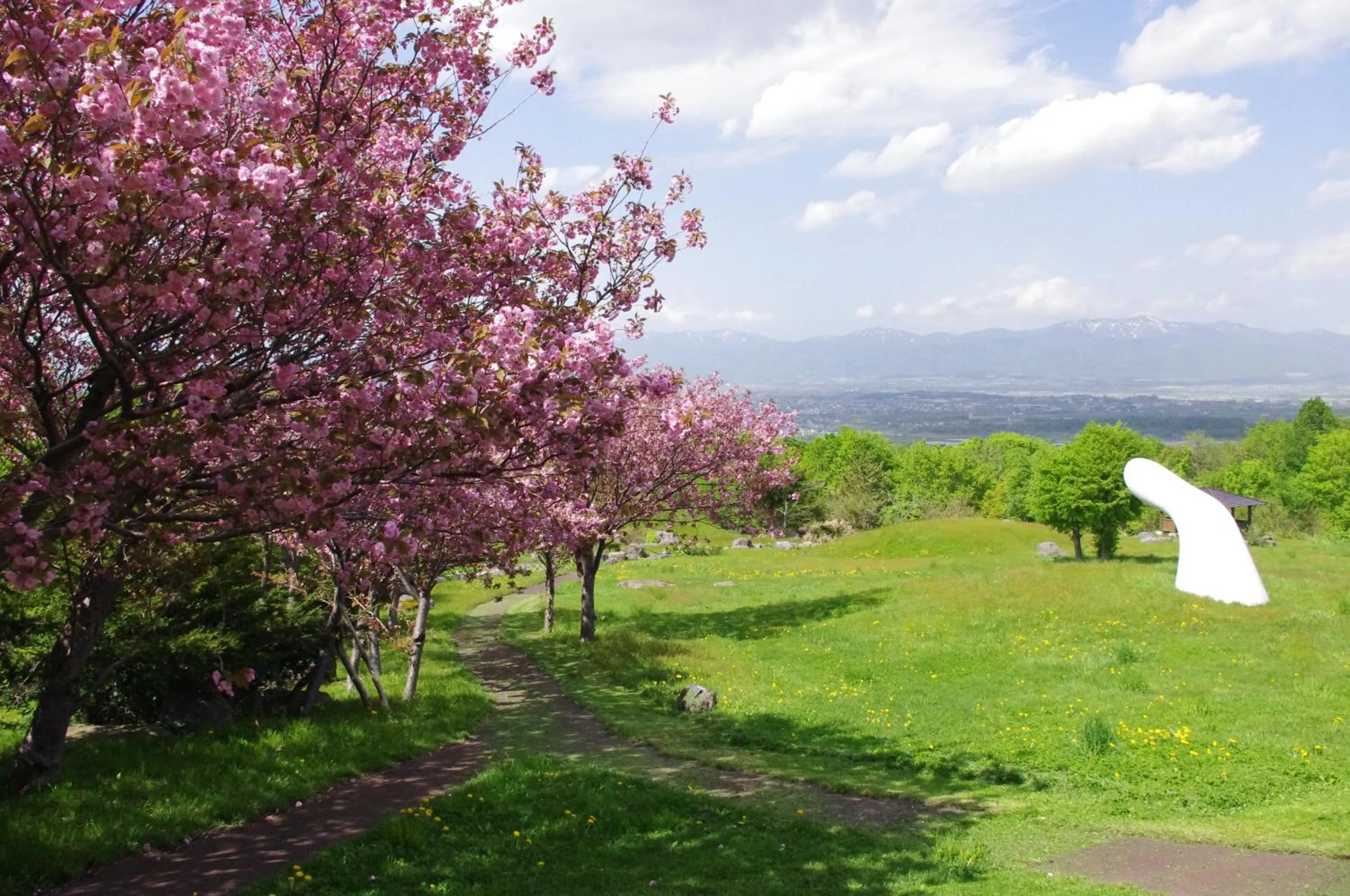 Garden in Iwanai Kogen Hotel