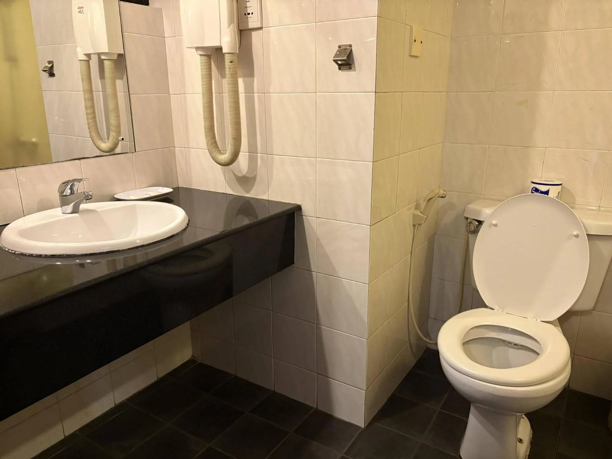 Bathroom in Hotel Janaki