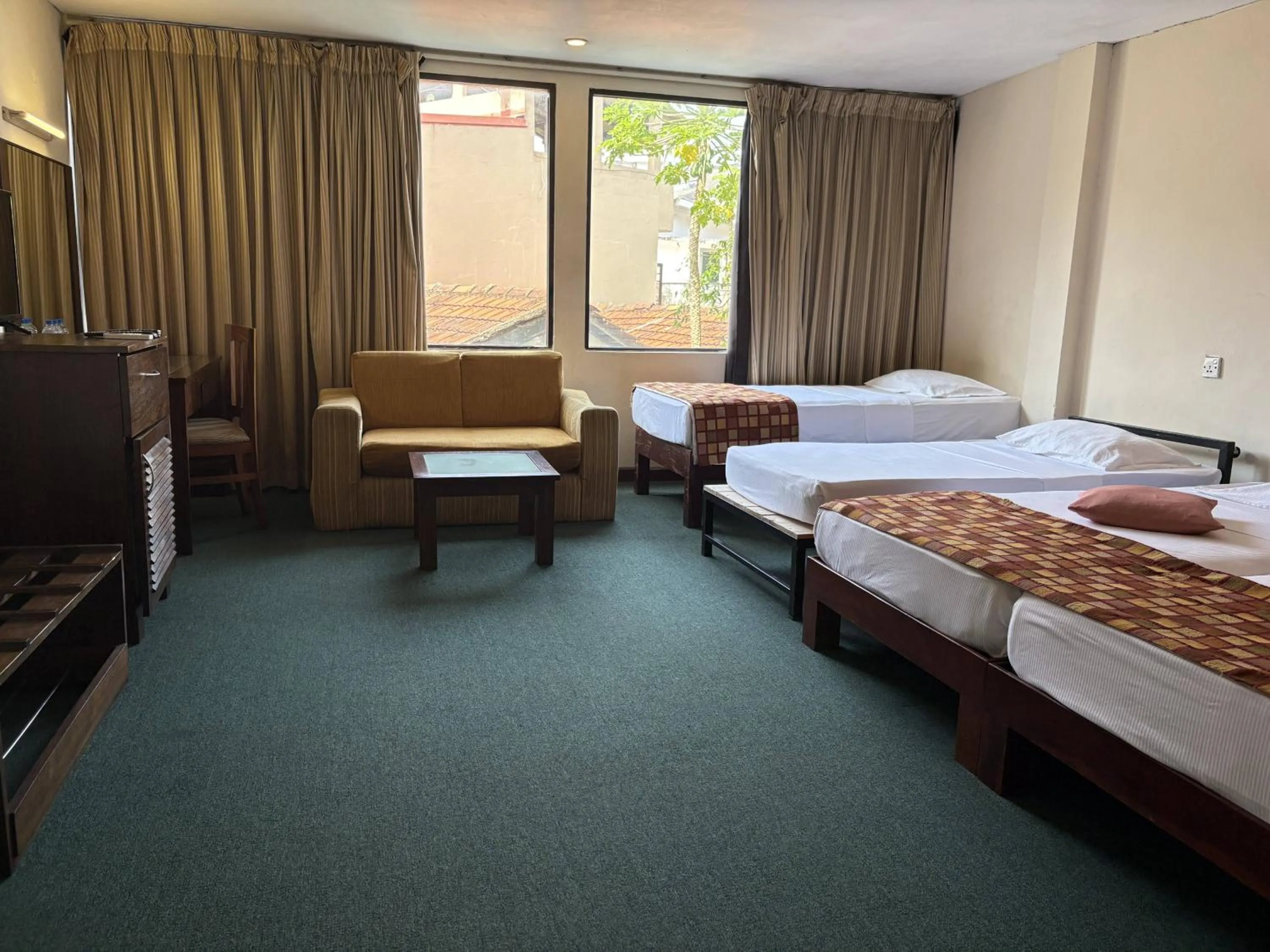 Bedroom, Bed in Hotel Janaki