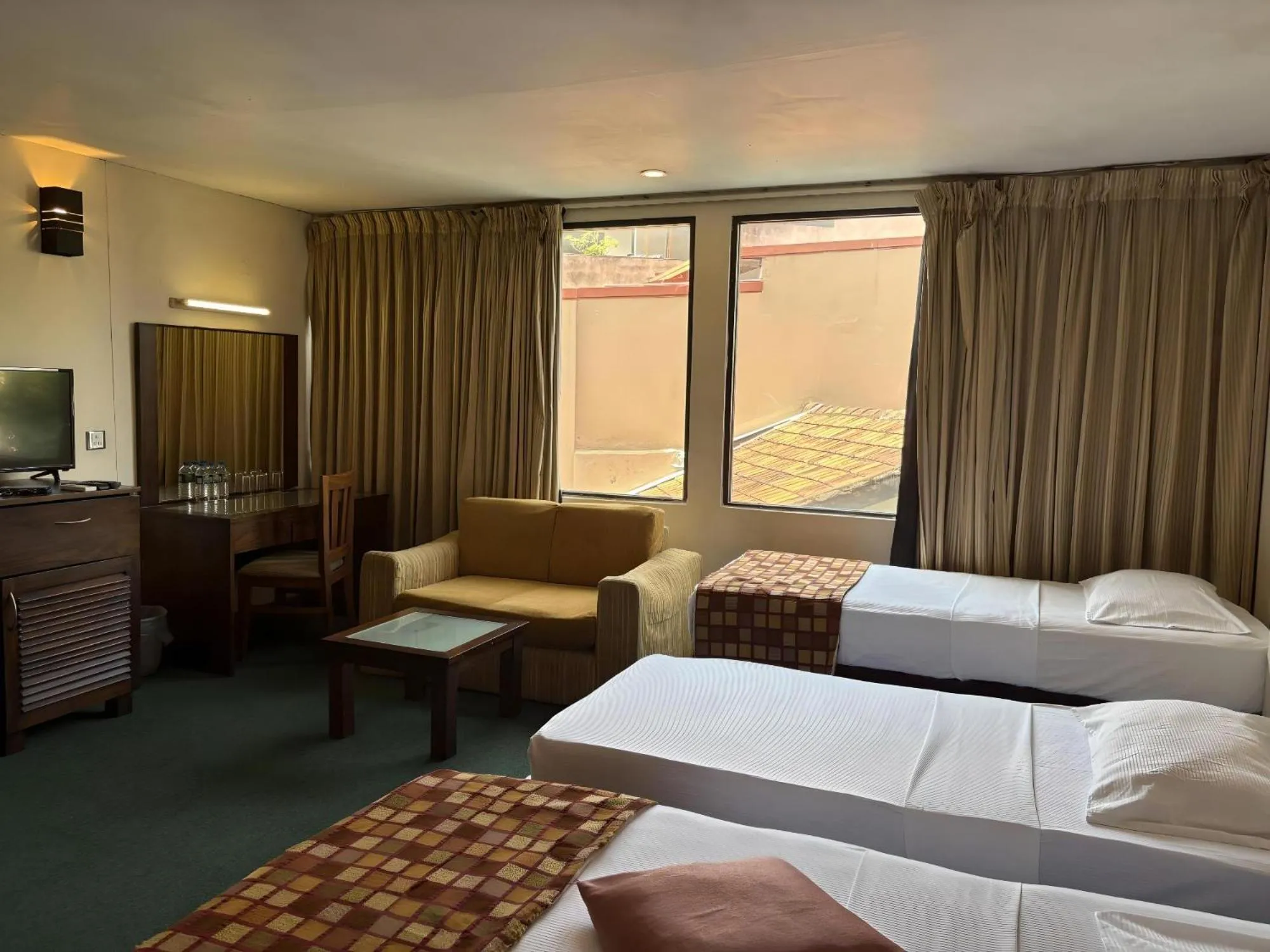 Bedroom, Bed in Hotel Janaki