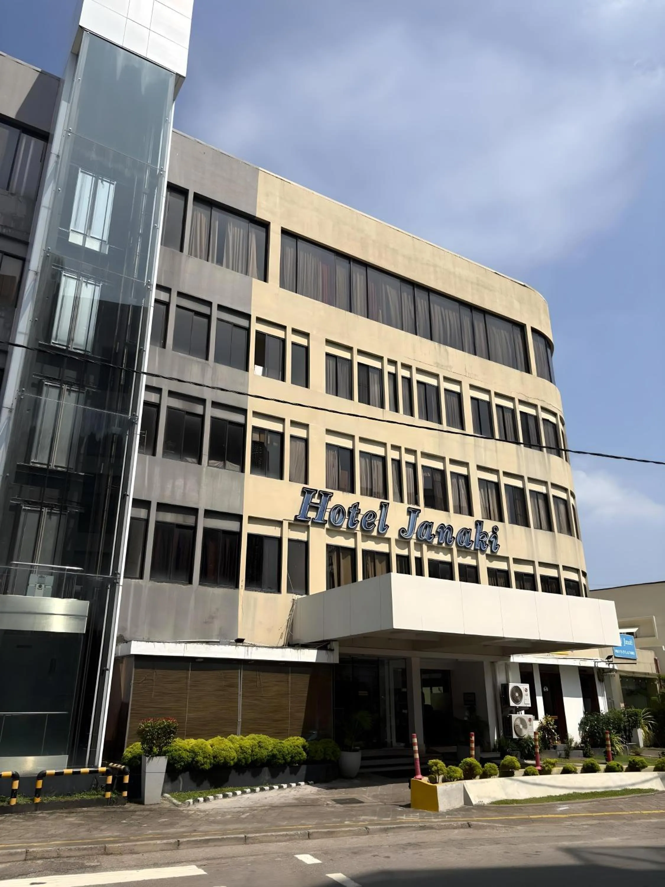 Property building in Hotel Janaki