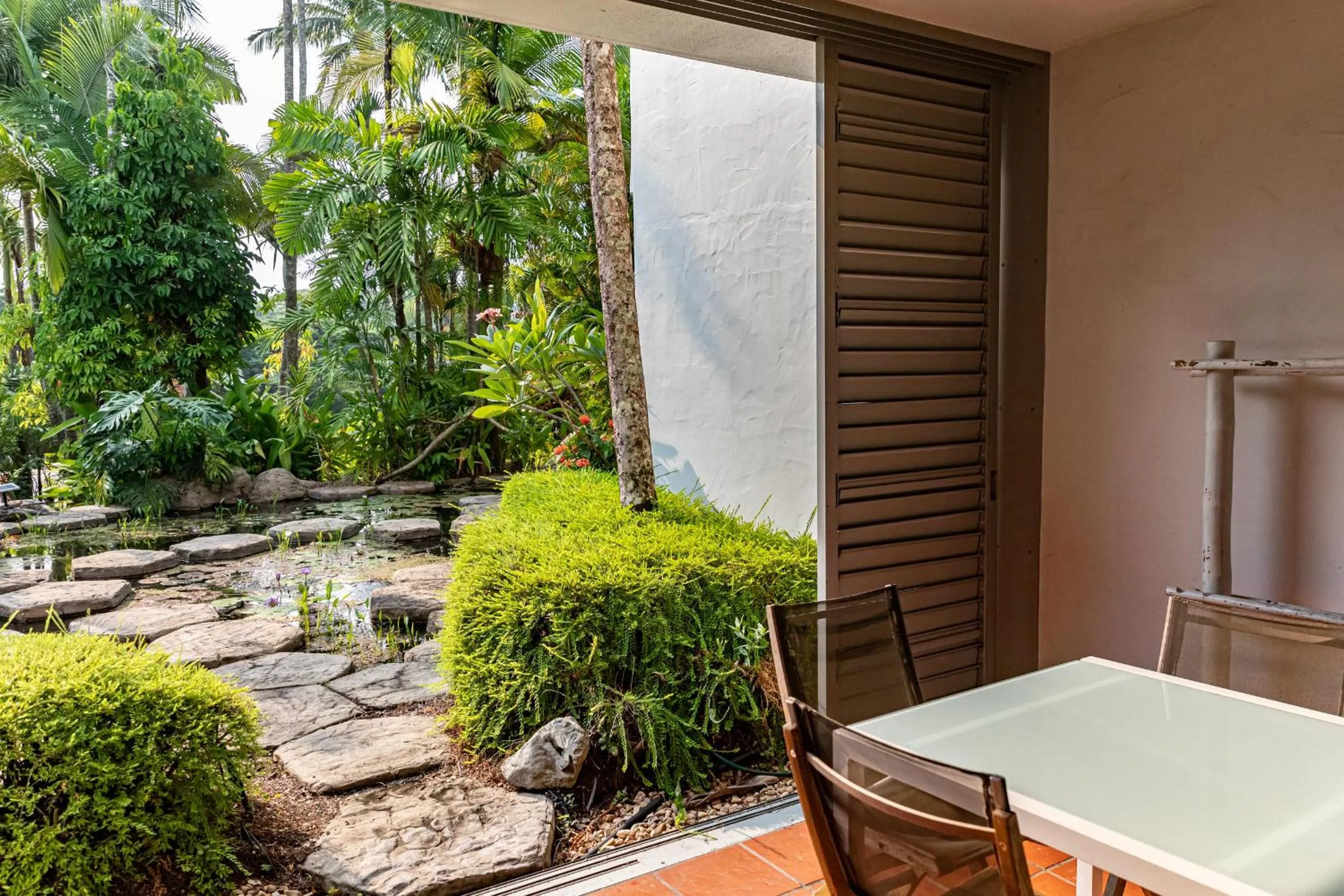 Patio in Club Tropical Resort - Official Onsite Reception & Check In