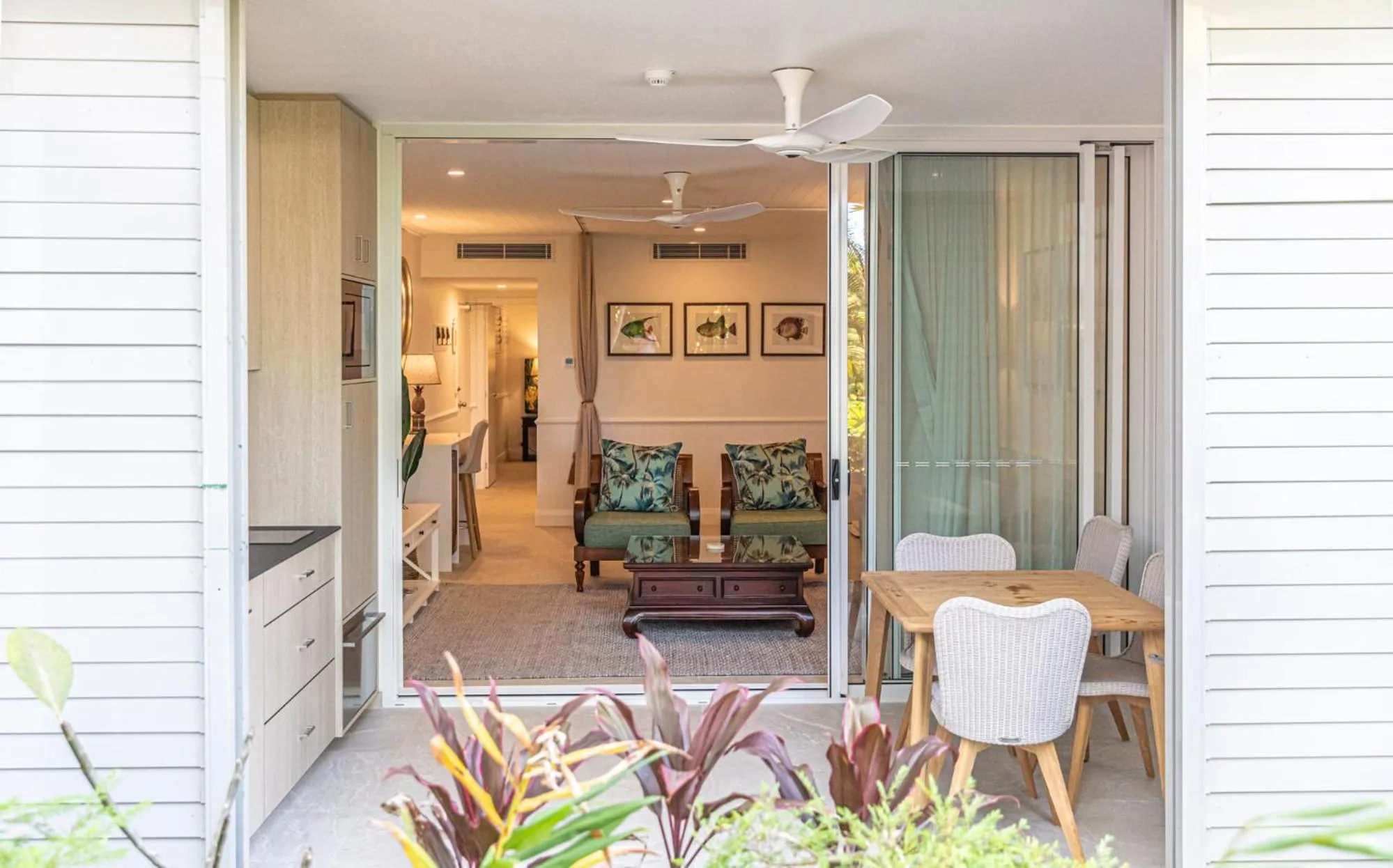 Seating area in Club Tropical Resort - Official Onsite Reception & Check In