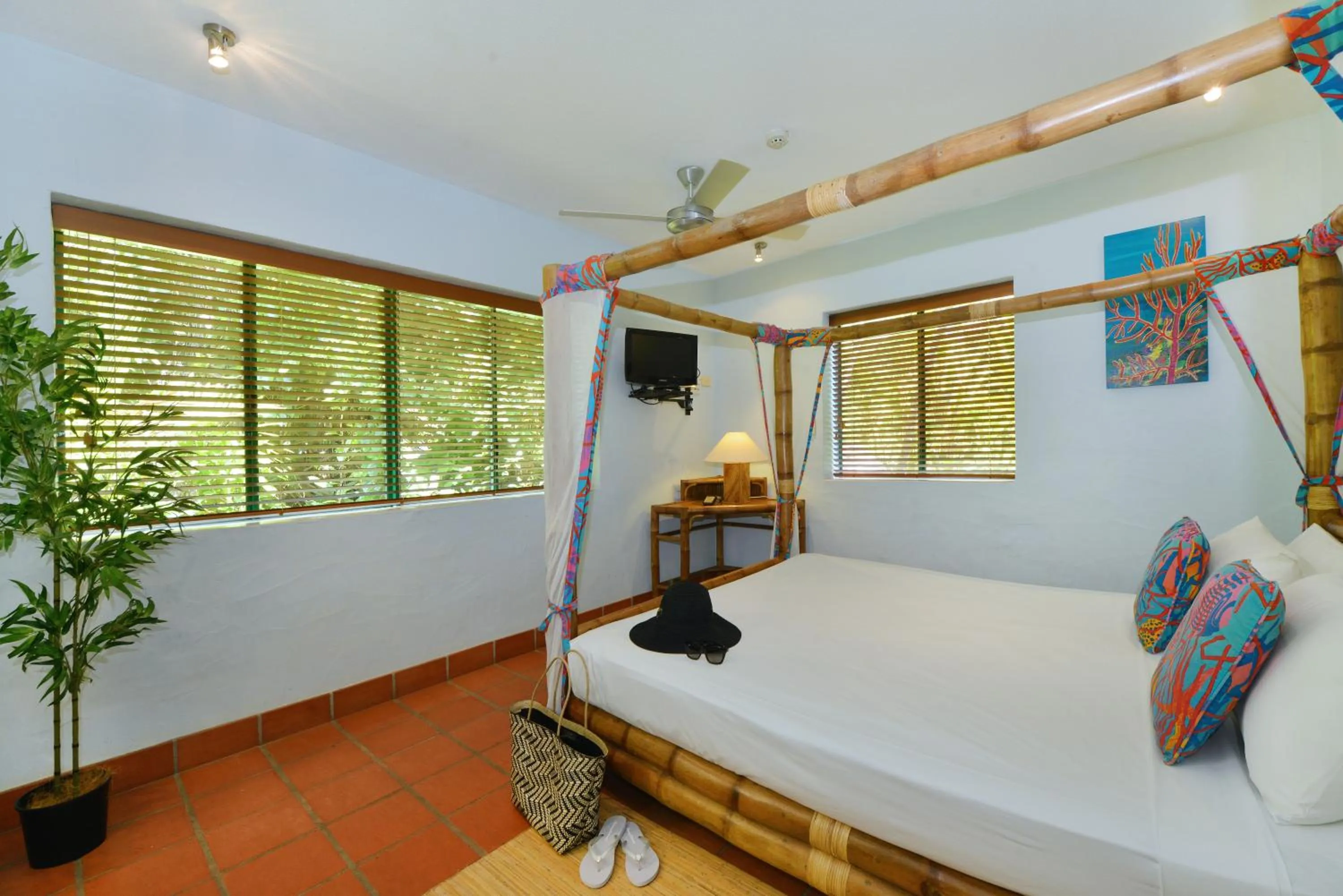 Bedroom, Bed in Club Tropical Resort - Official Onsite Reception & Check In