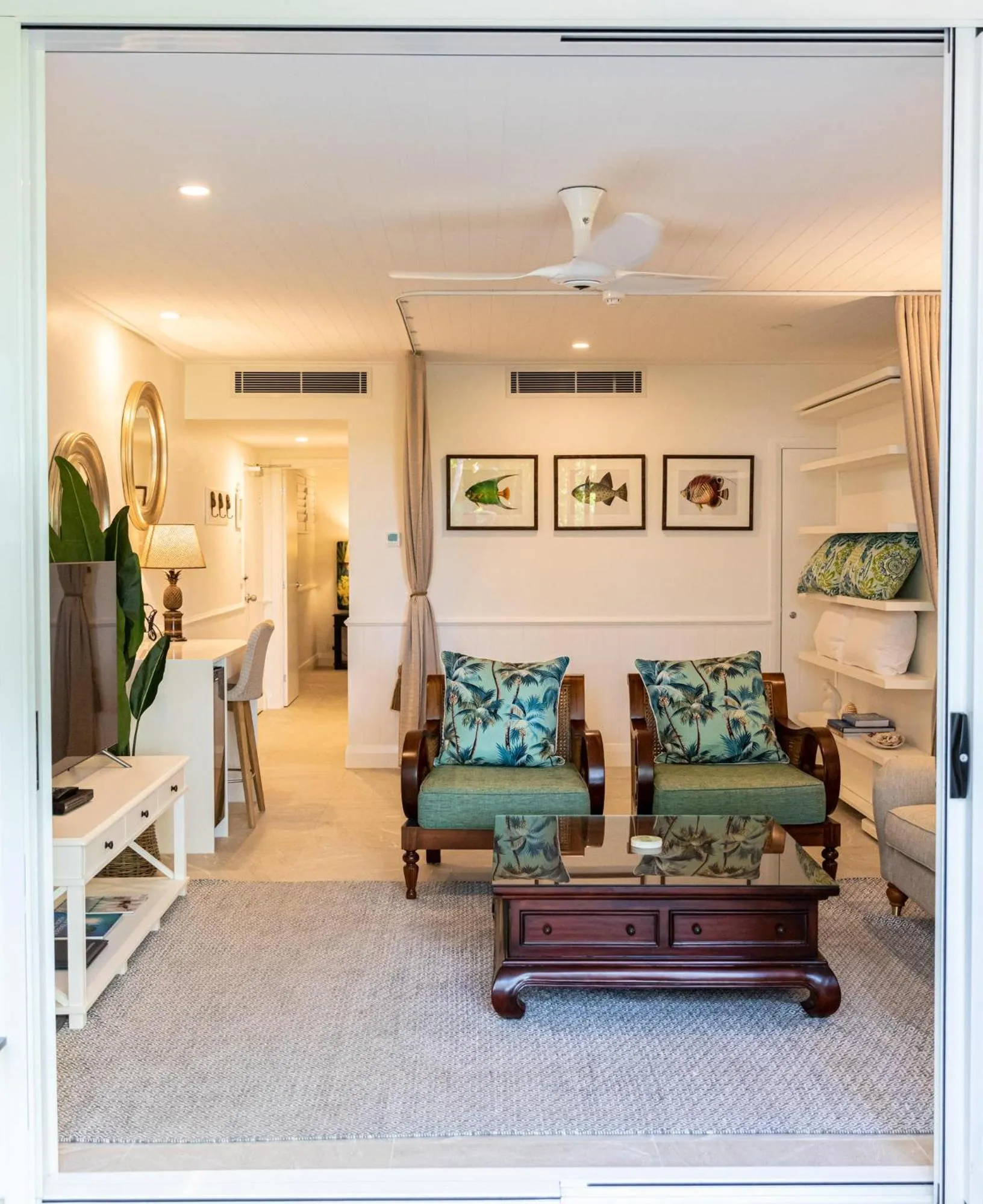 Seating area in Club Tropical Resort - Official Onsite Reception & Check In